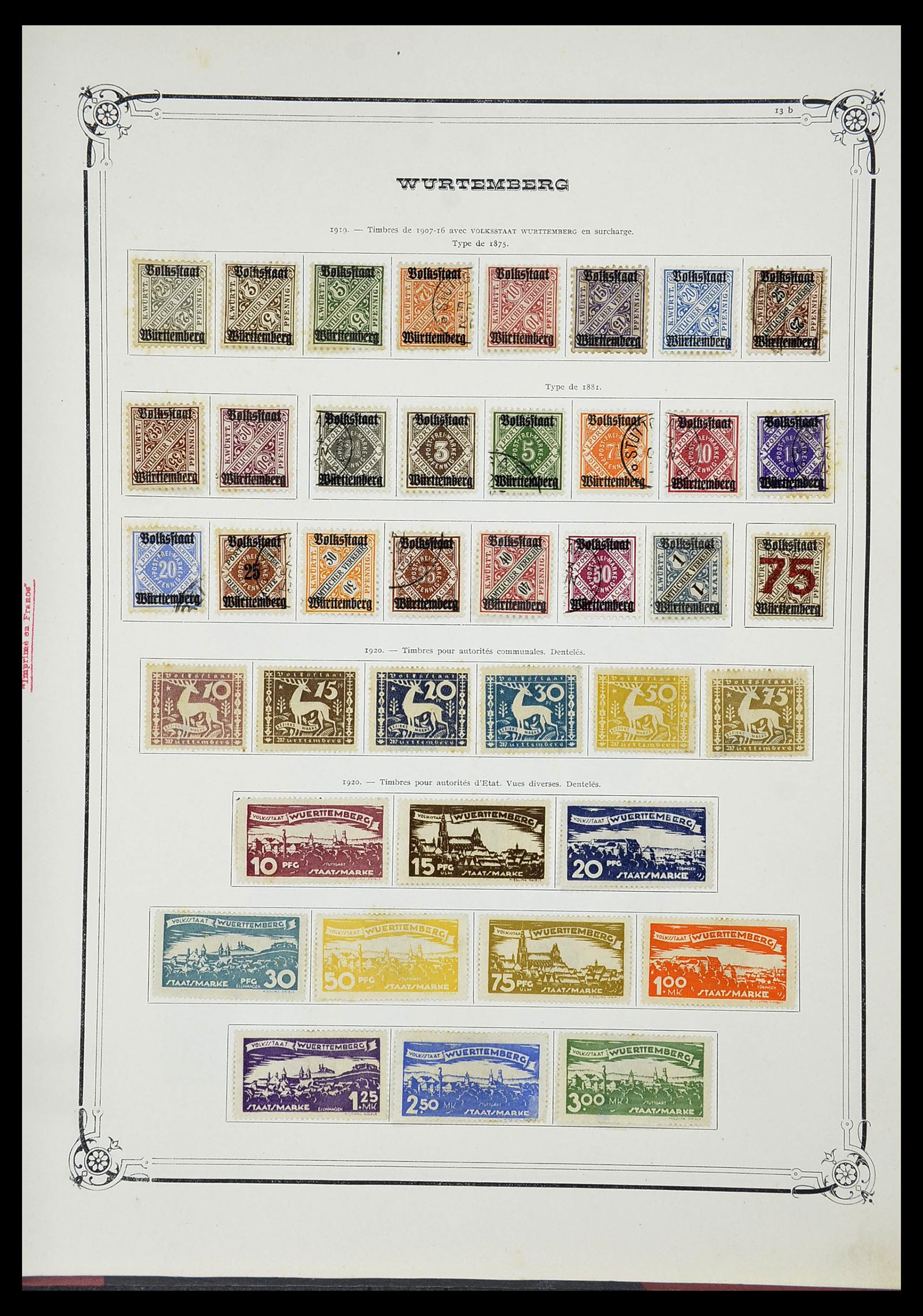 34698 161 - Postzegelverzameling 34698 Europa 1850-1950.