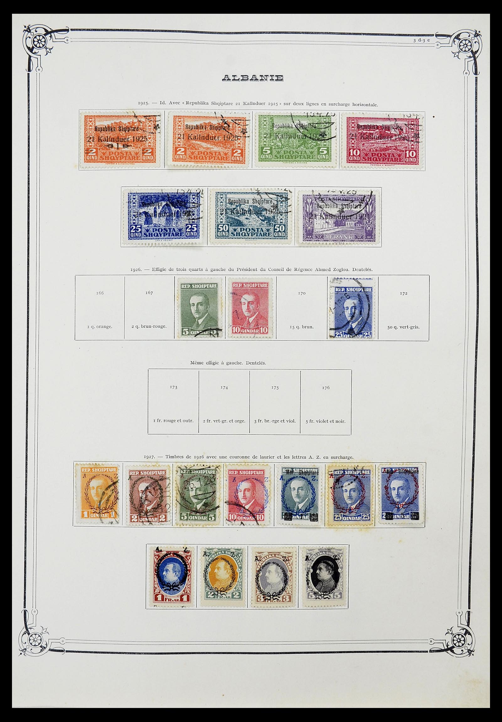 34698 166 - Postzegelverzameling 34698 Europa 1850-1950.