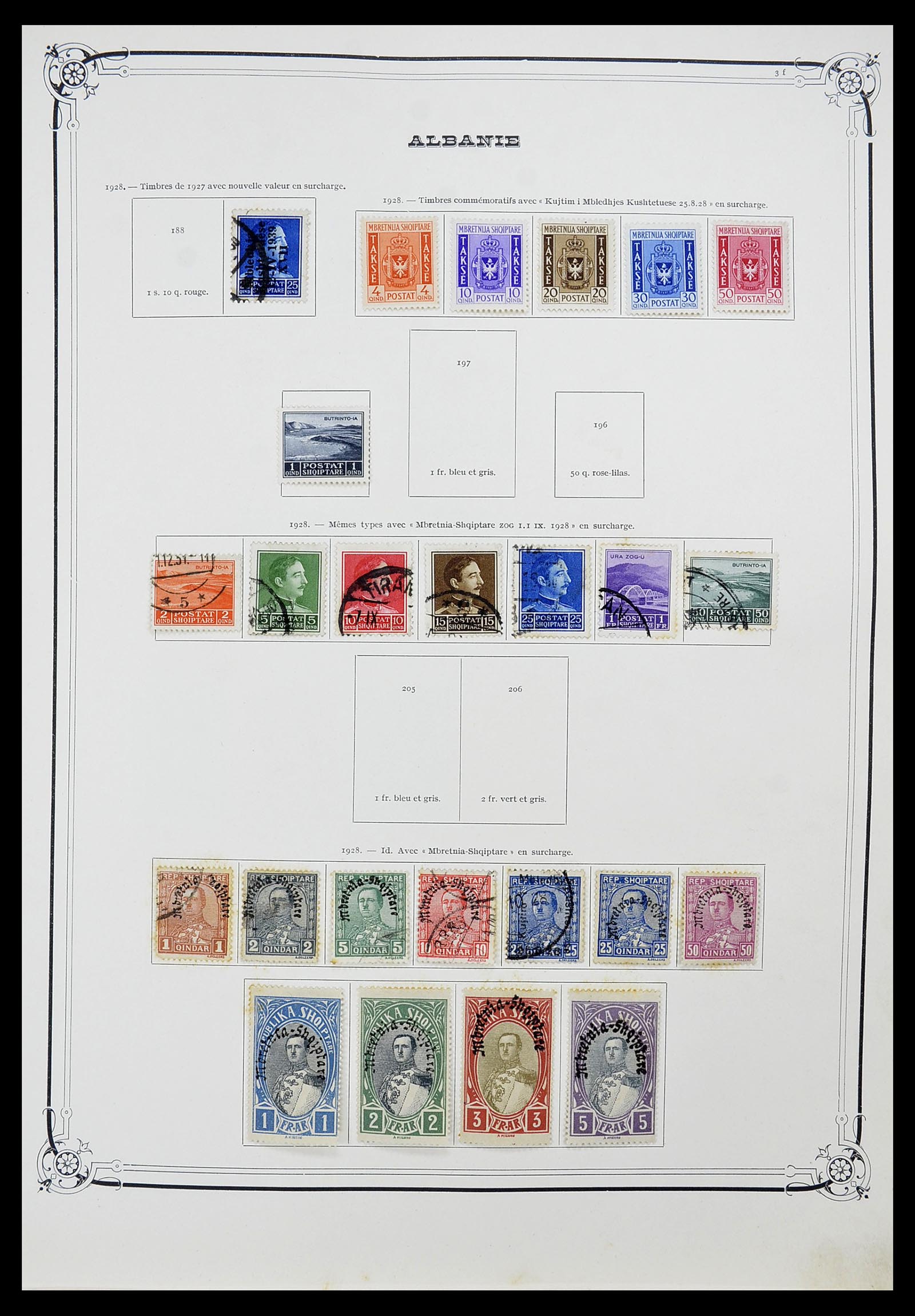 34698 167 - Postzegelverzameling 34698 Europa 1850-1950.