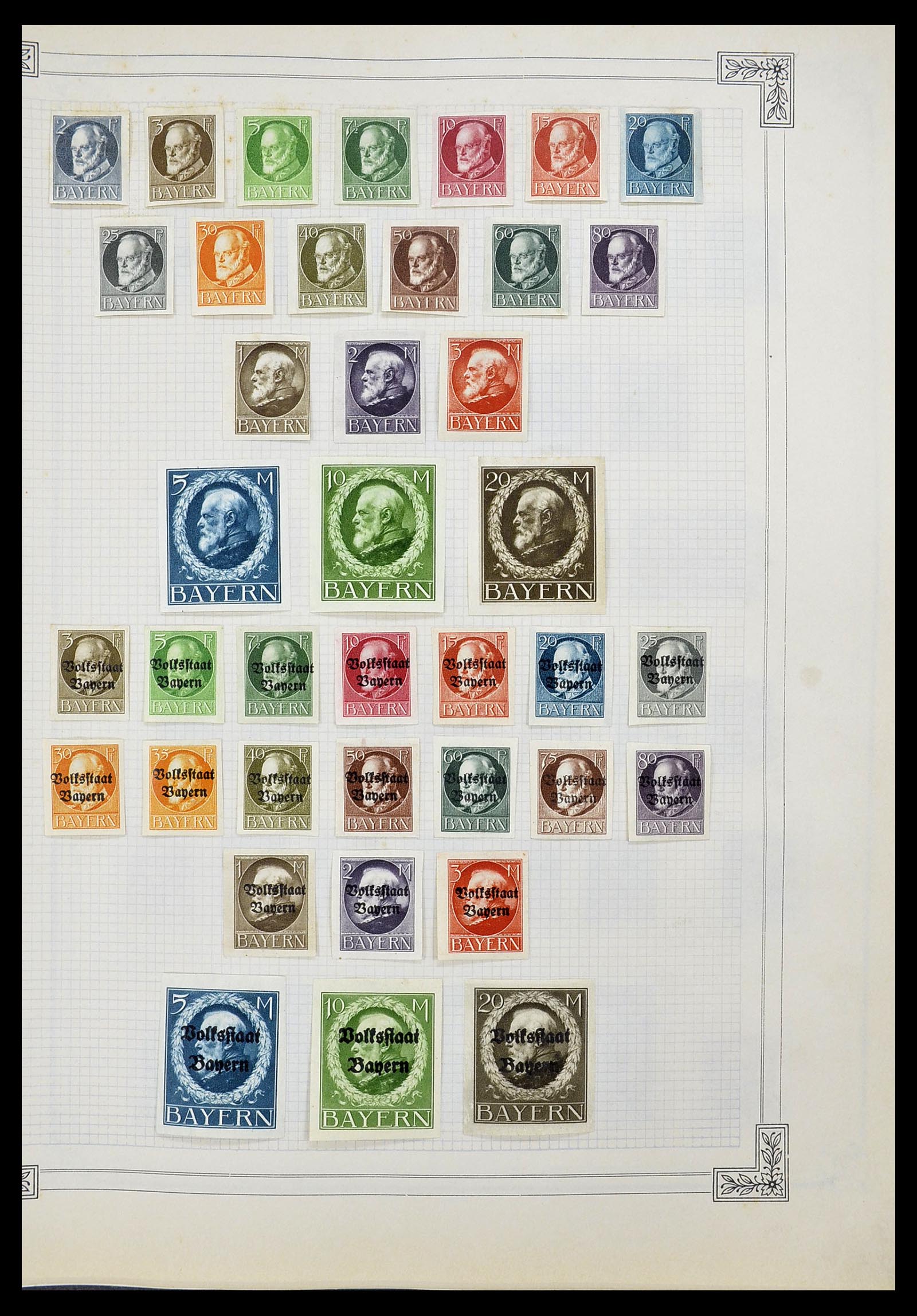34698 174 - Postzegelverzameling 34698 Europa 1850-1950.