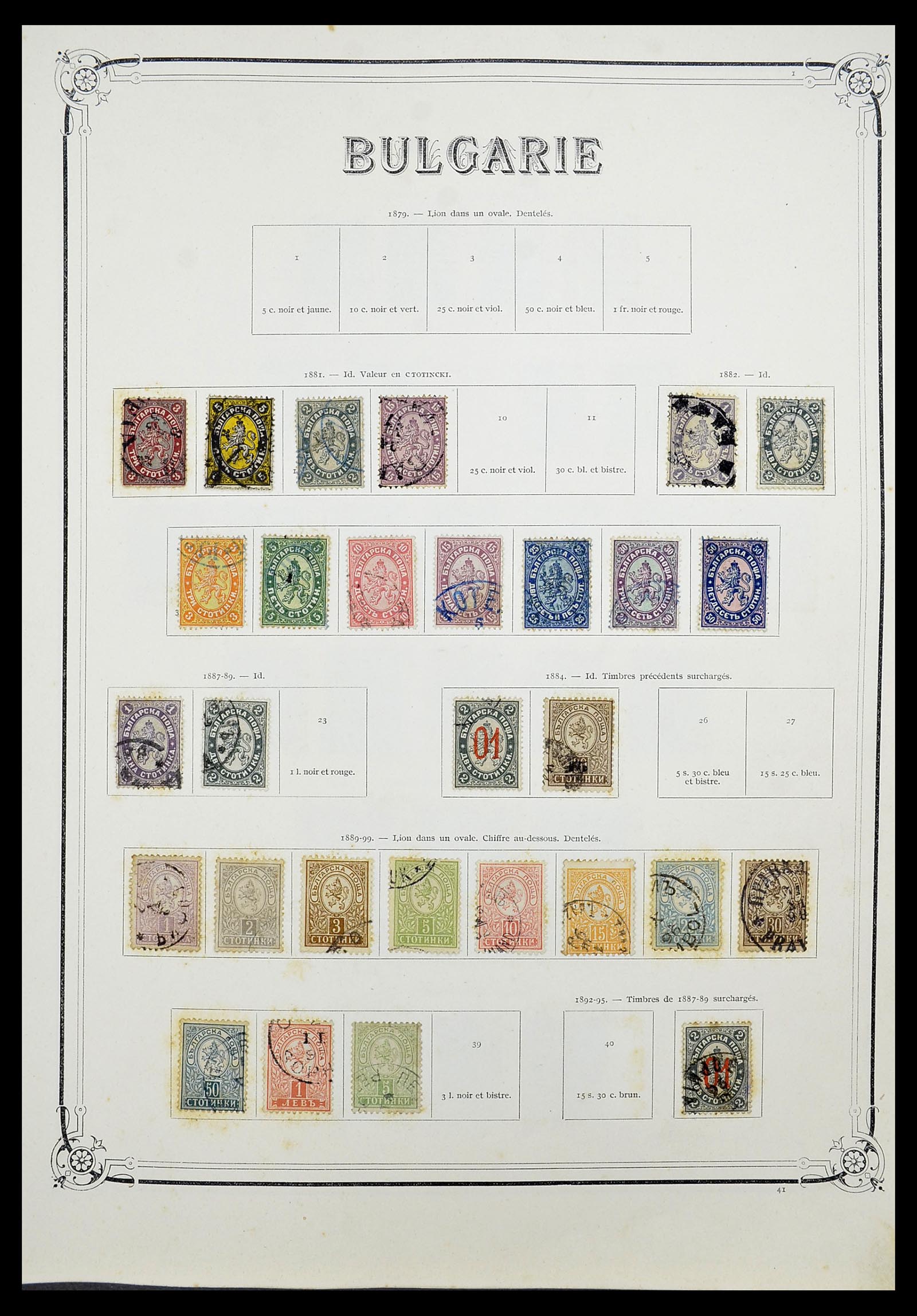 34698 183 - Postzegelverzameling 34698 Europa 1850-1950.