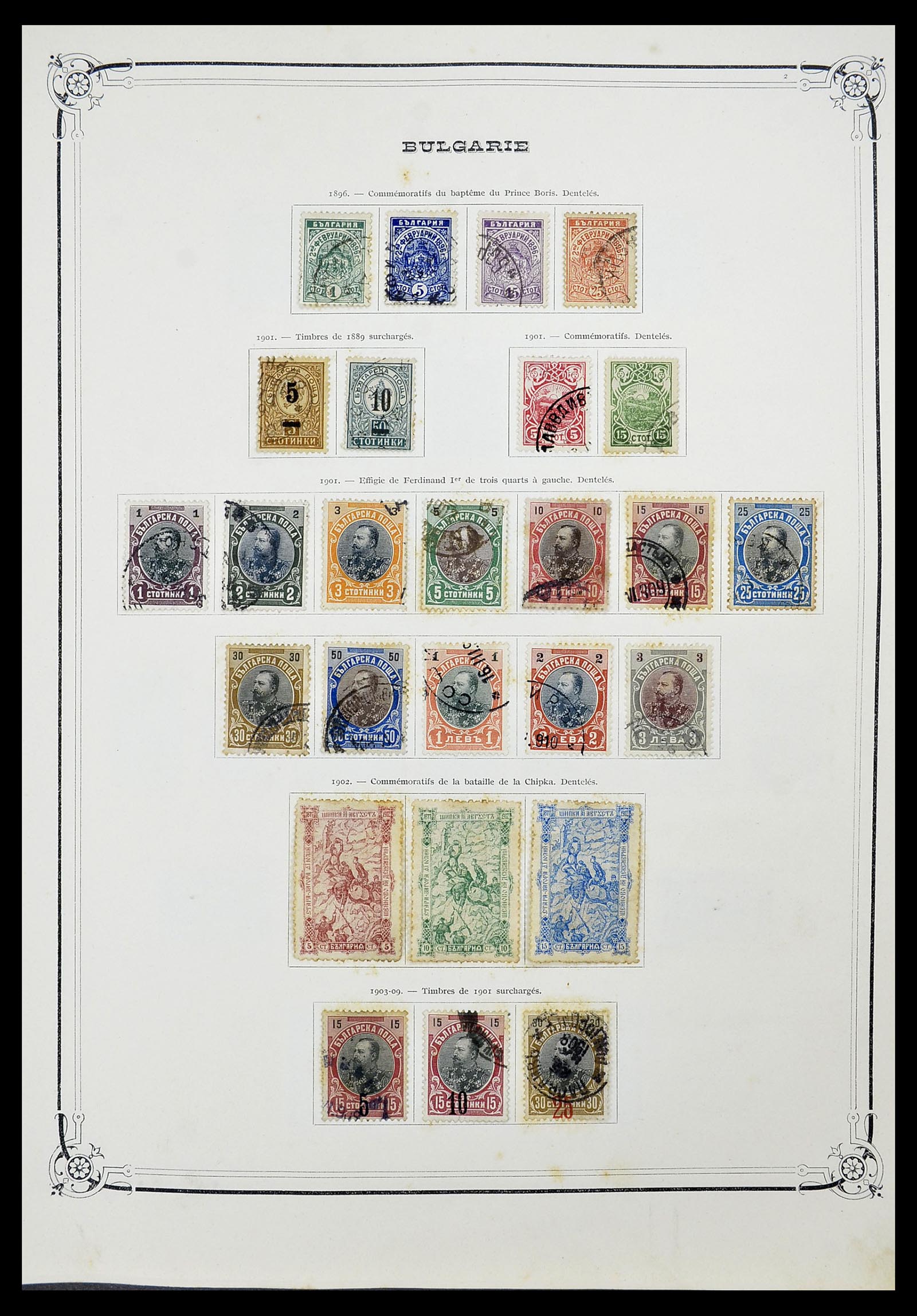 34698 184 - Postzegelverzameling 34698 Europa 1850-1950.