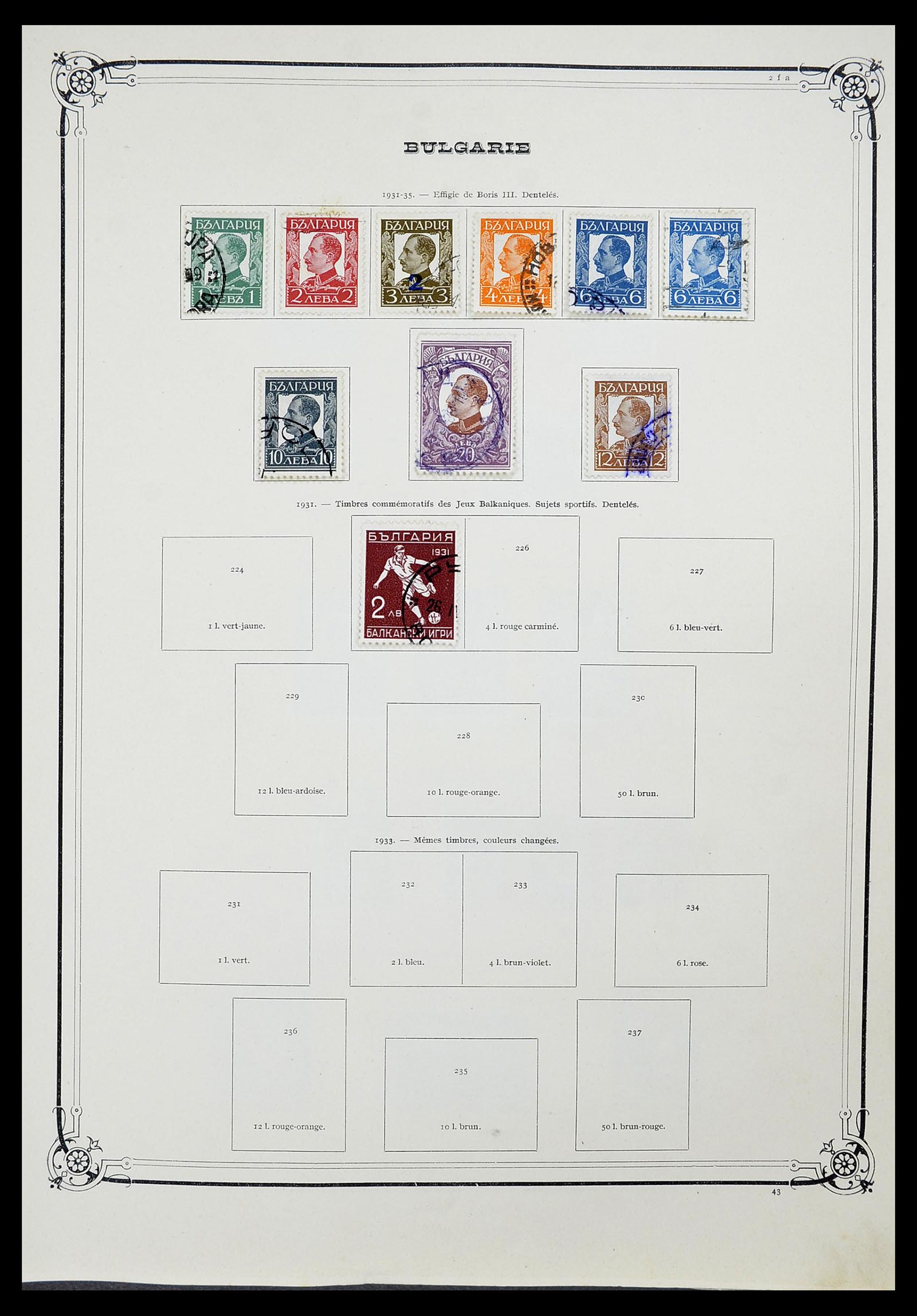 34698 191 - Postzegelverzameling 34698 Europa 1850-1950.