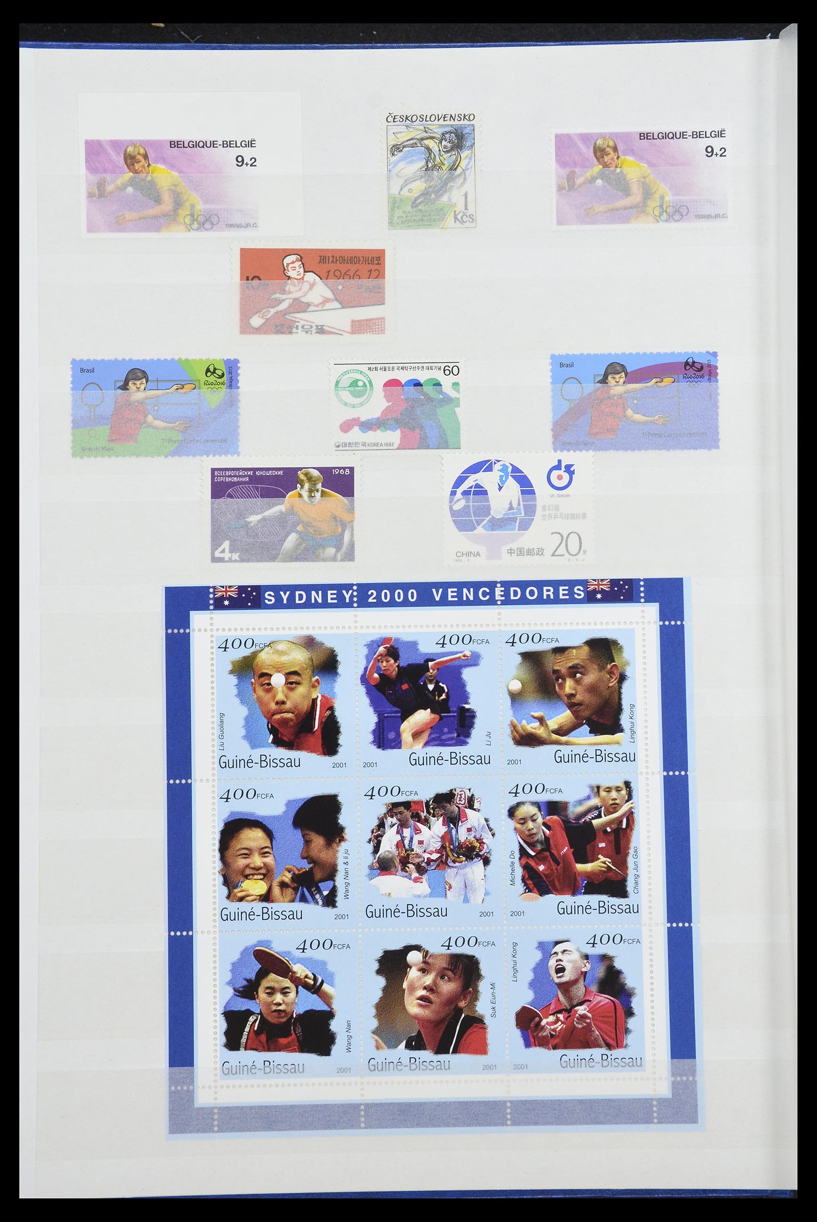 34705 012 - Postzegelverzameling 34705 Motief Fietsen 1897-2019!!