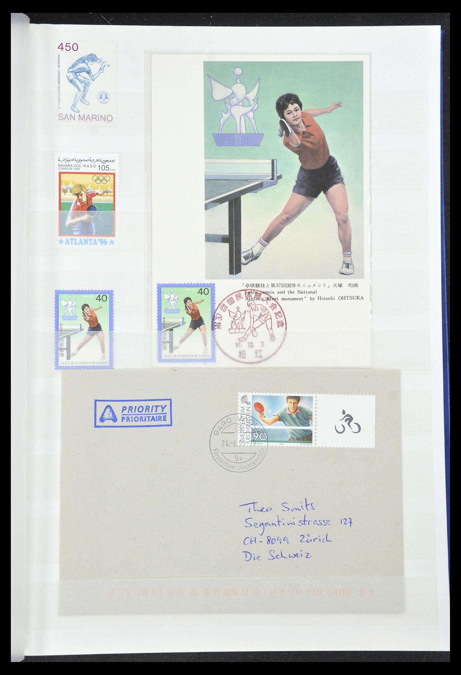 34705 017 - Postzegelverzameling 34705 Motief Fietsen 1897-2019!!
