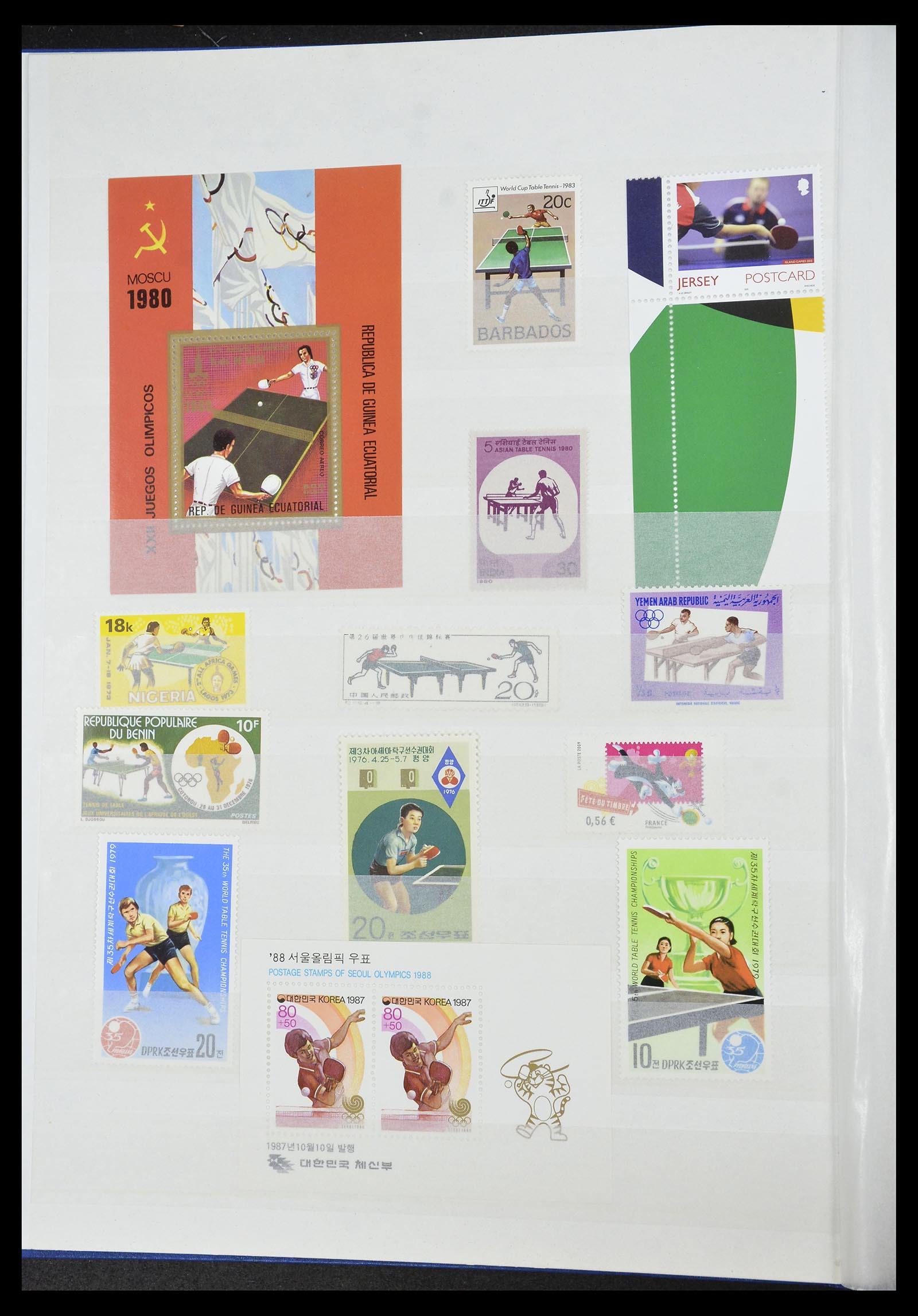34705 020 - Postzegelverzameling 34705 Motief Fietsen 1897-2019!!