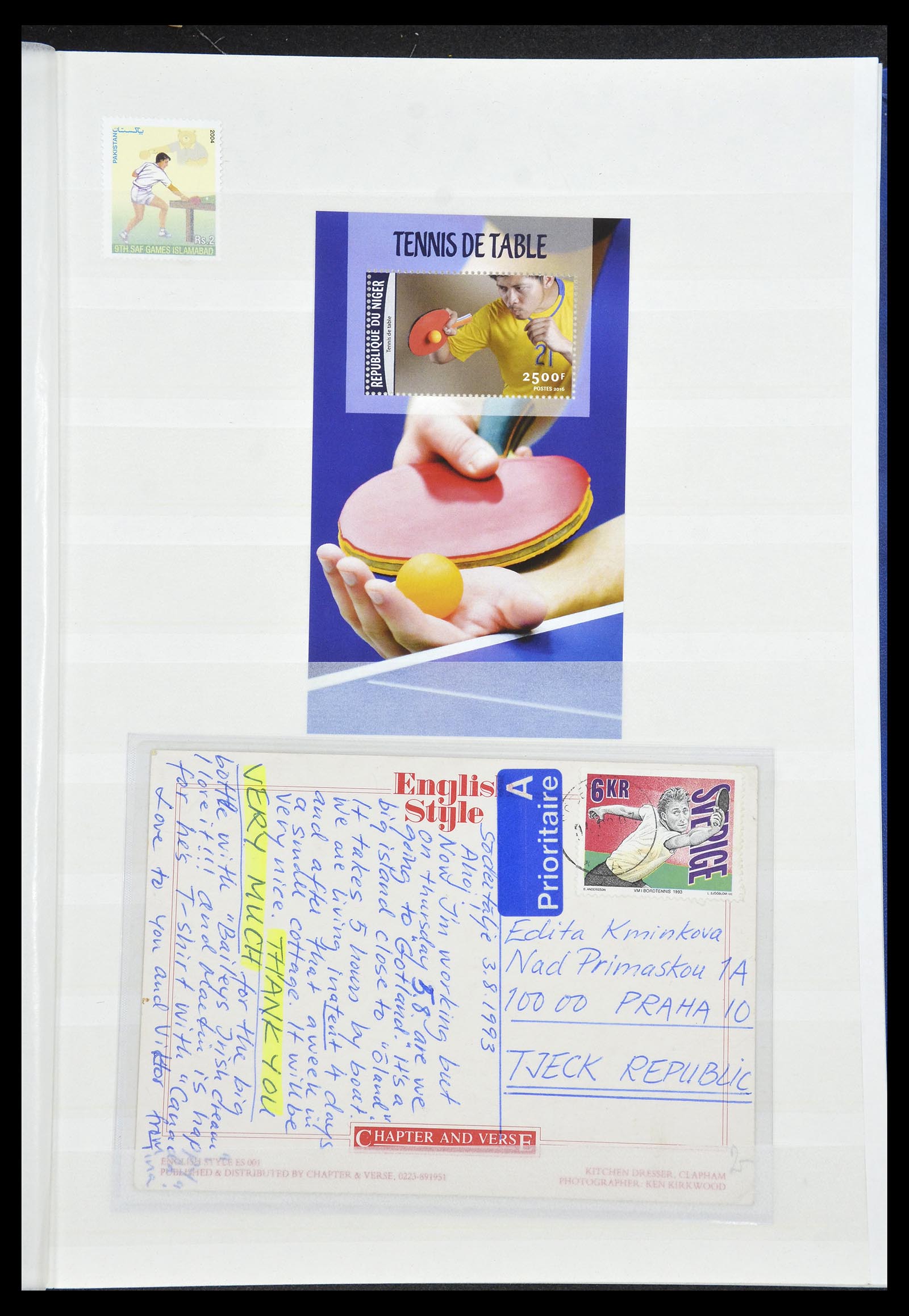34705 021 - Postzegelverzameling 34705 Motief Fietsen 1897-2019!!