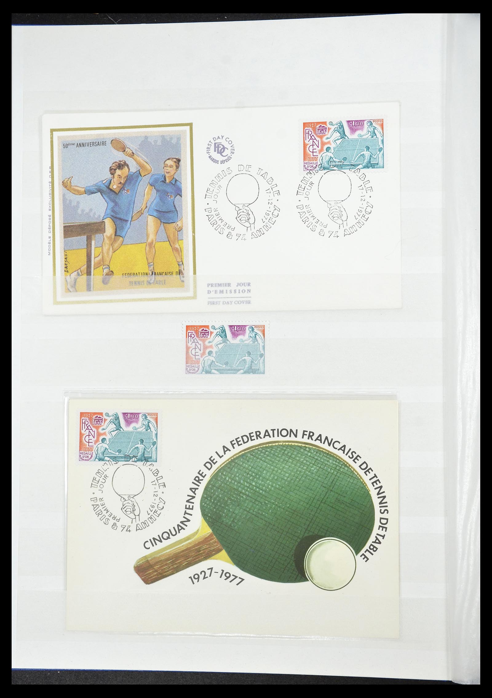 34705 027 - Postzegelverzameling 34705 Motief Fietsen 1897-2019!!