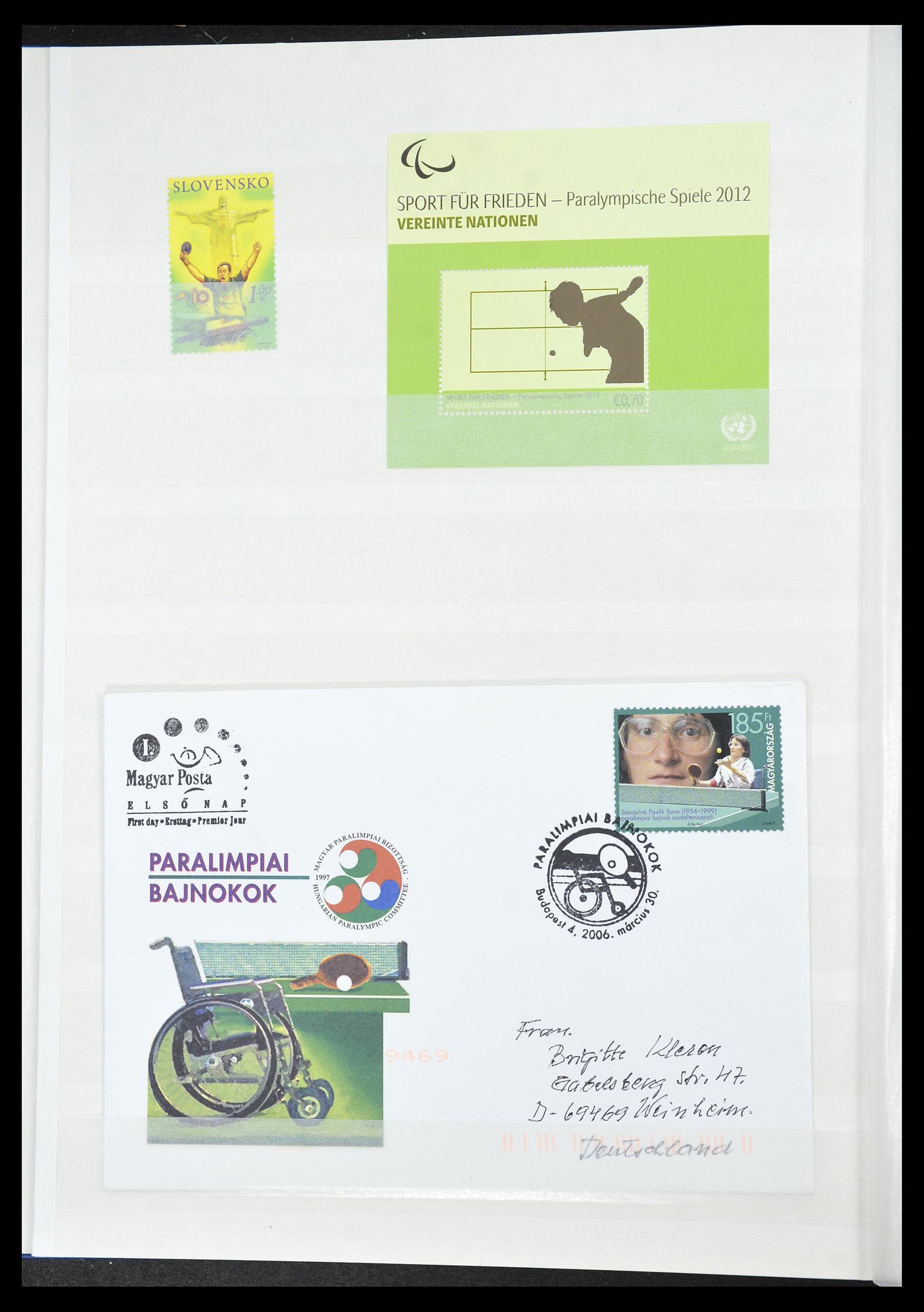 34705 028 - Postzegelverzameling 34705 Motief Fietsen 1897-2019!!