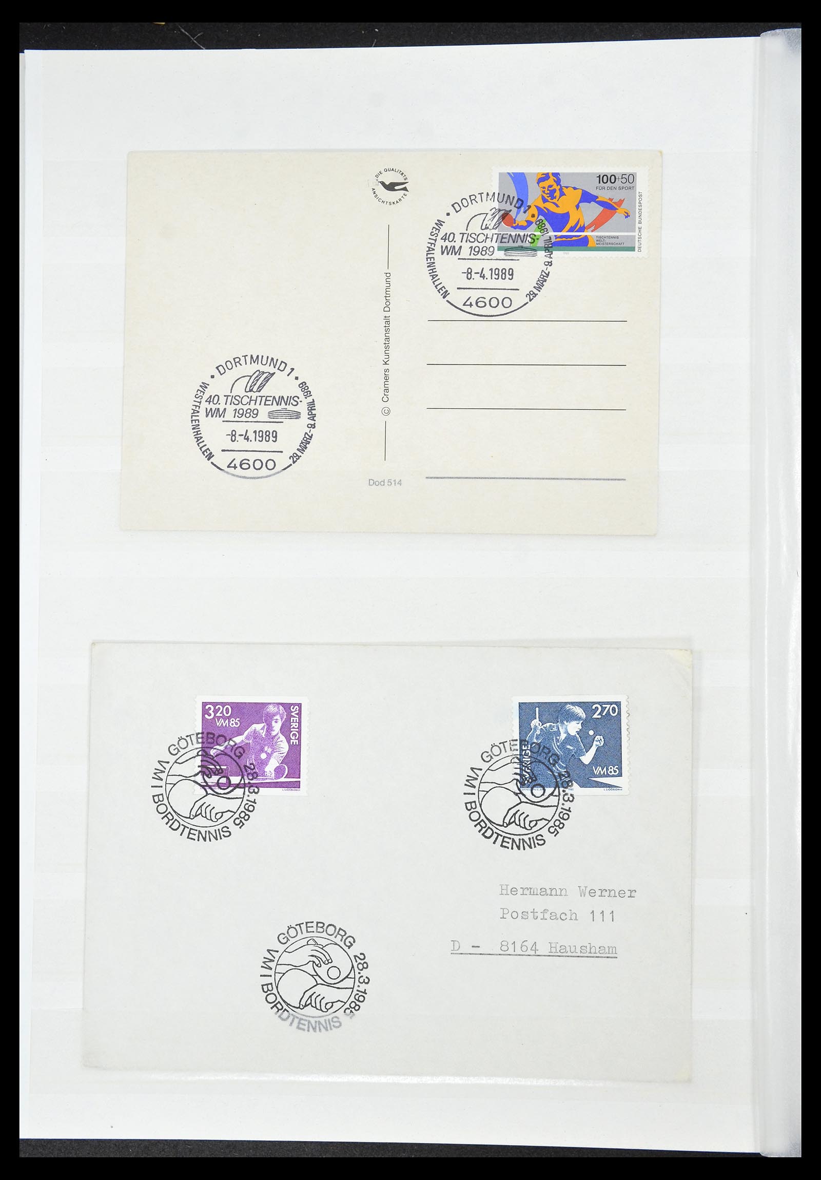 34705 035 - Postzegelverzameling 34705 Motief Fietsen 1897-2019!!