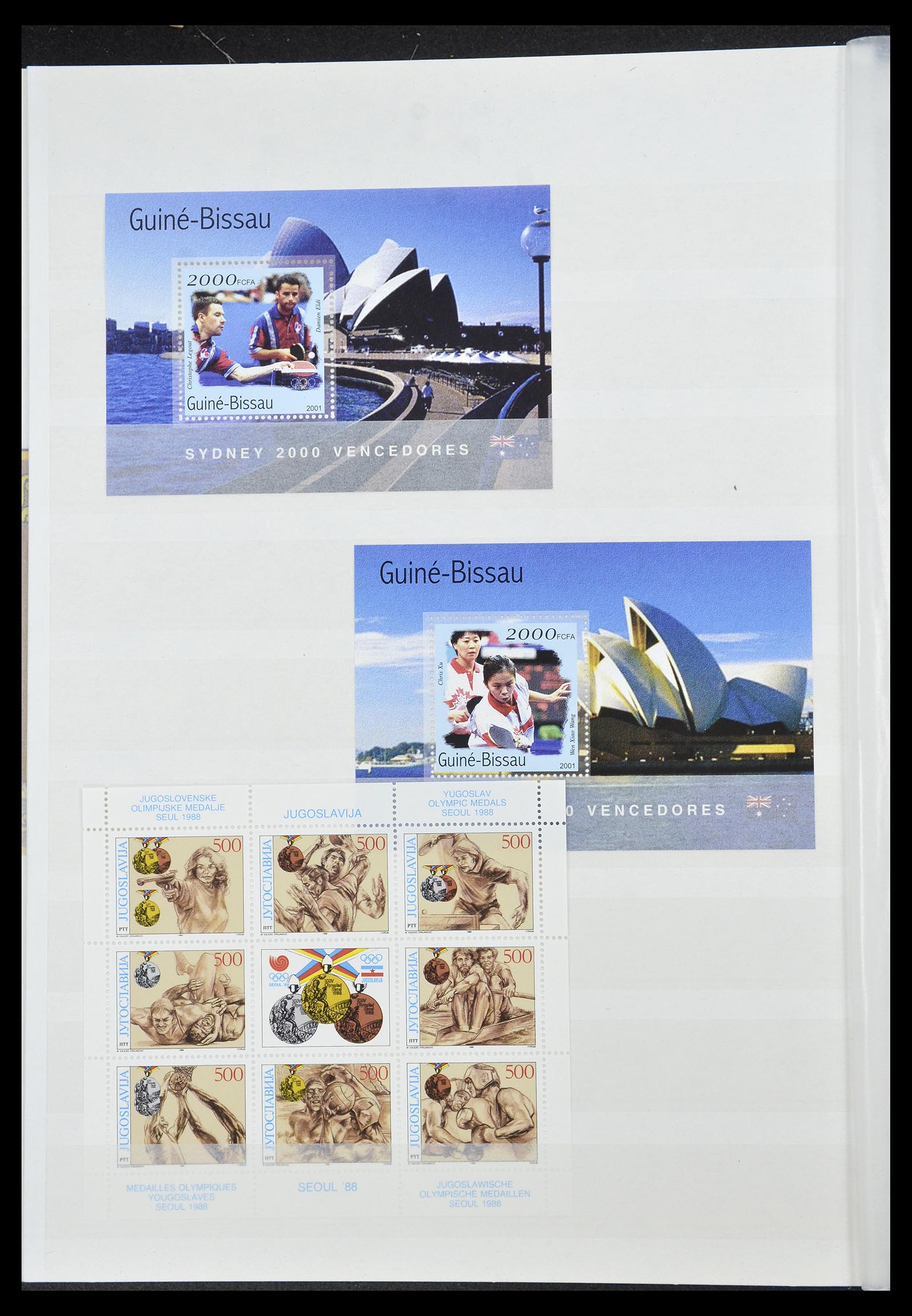 34705 039 - Postzegelverzameling 34705 Motief Fietsen 1897-2019!!