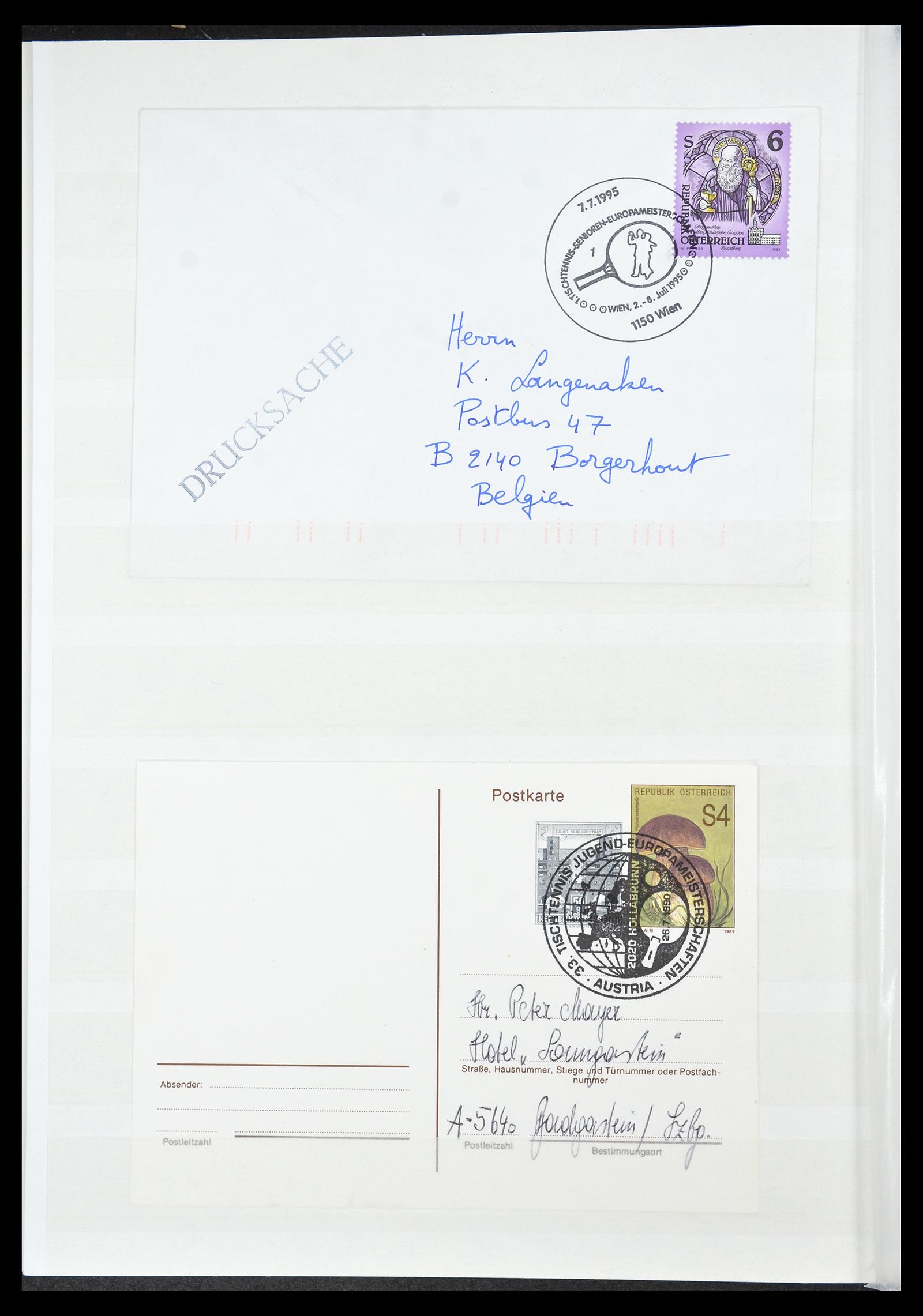34705 043 - Postzegelverzameling 34705 Motief Fietsen 1897-2019!!