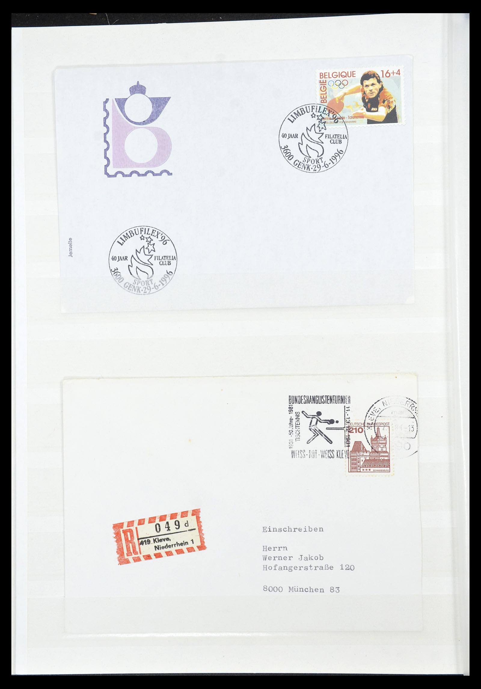 34705 047 - Postzegelverzameling 34705 Motief Fietsen 1897-2019!!