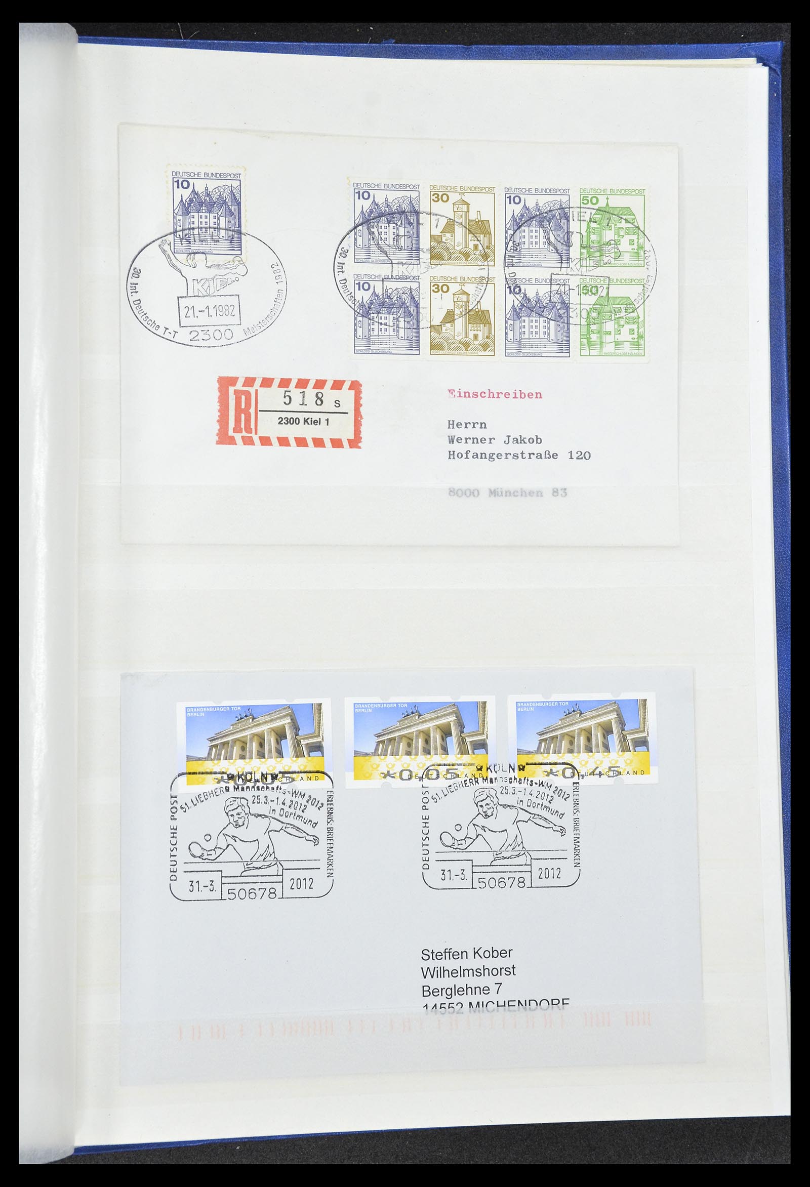 34705 052 - Postzegelverzameling 34705 Motief Fietsen 1897-2019!!
