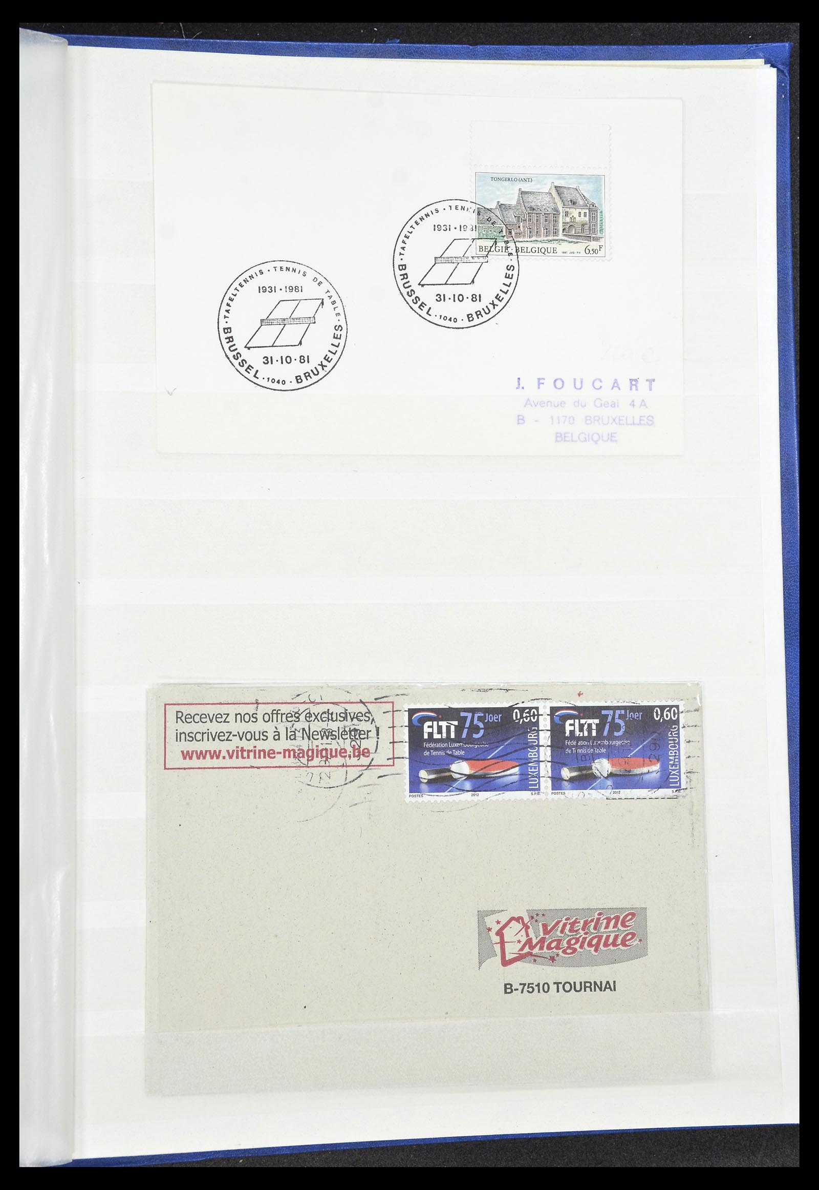 34705 053 - Postzegelverzameling 34705 Motief Fietsen 1897-2019!!