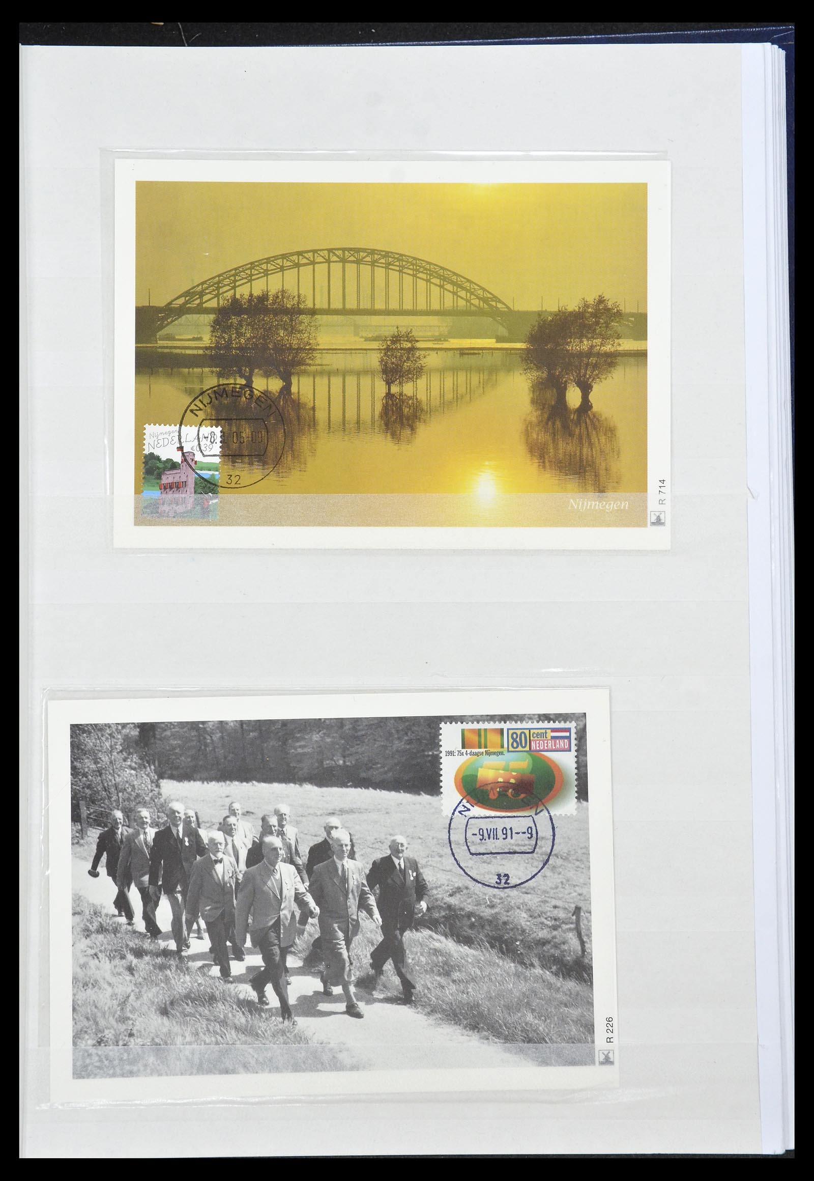 34705 056 - Postzegelverzameling 34705 Motief Fietsen 1897-2019!!
