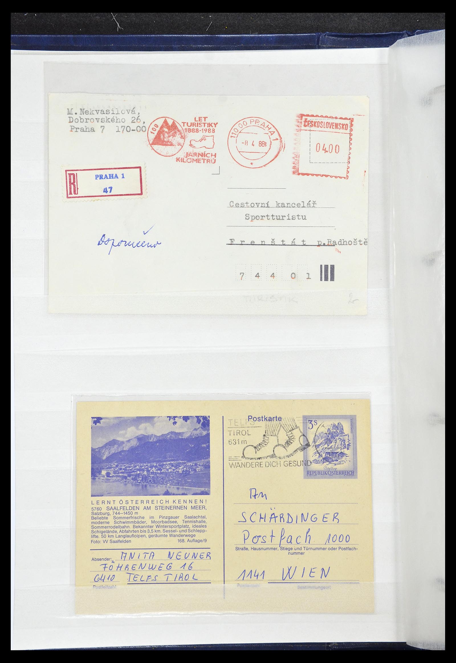 34705 061 - Postzegelverzameling 34705 Motief Fietsen 1897-2019!!