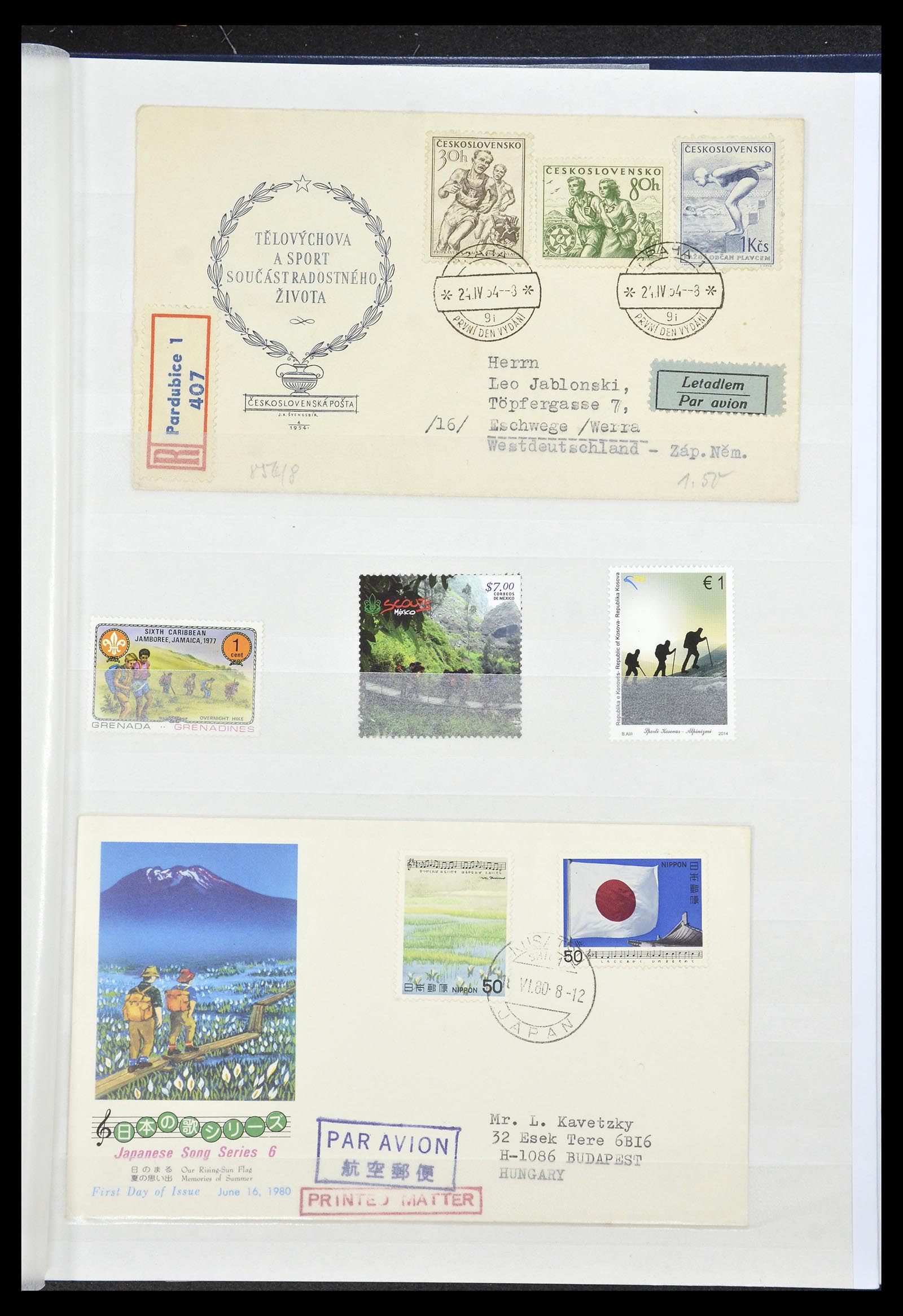 34705 063 - Postzegelverzameling 34705 Motief Fietsen 1897-2019!!