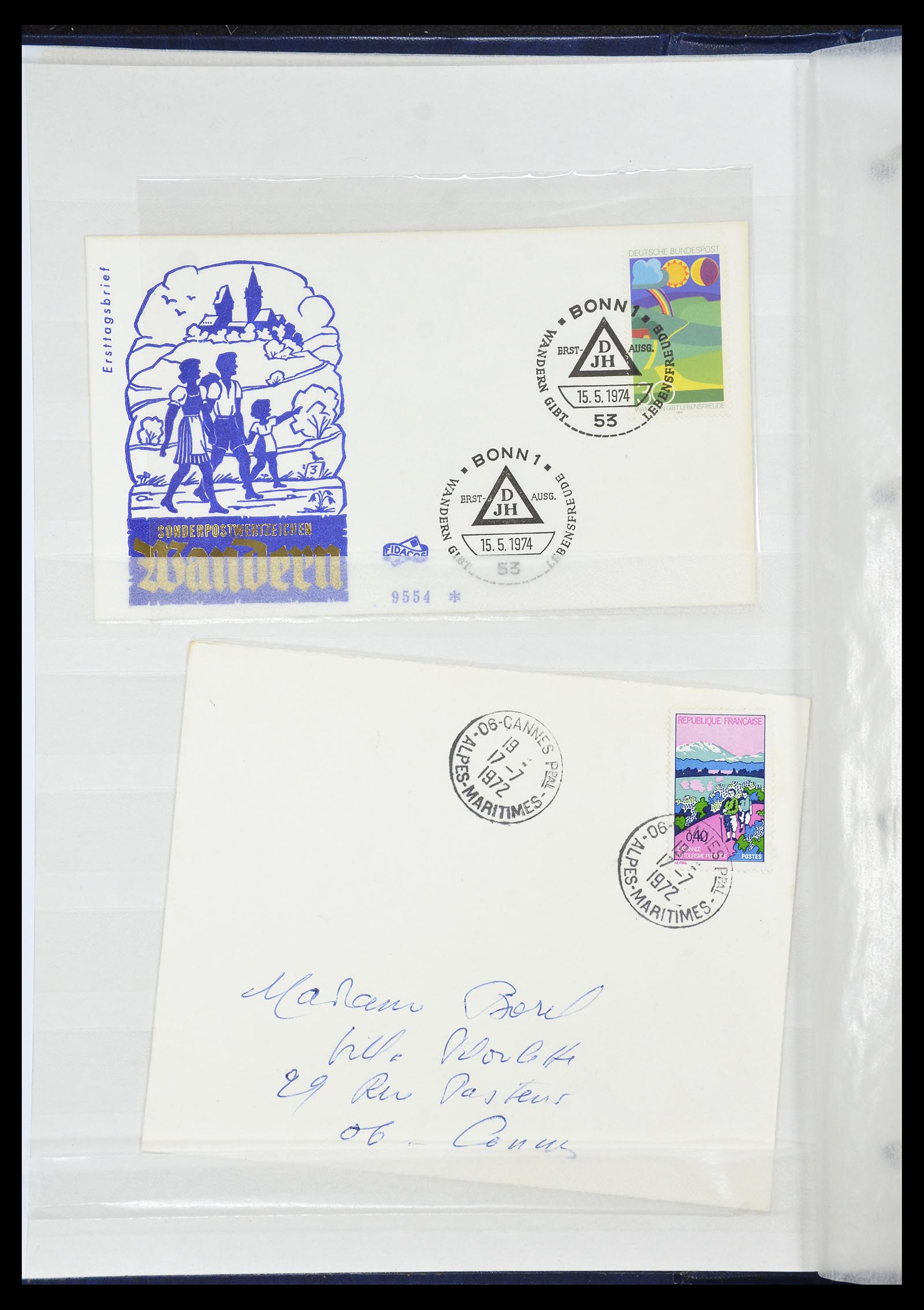 34705 065 - Postzegelverzameling 34705 Motief Fietsen 1897-2019!!