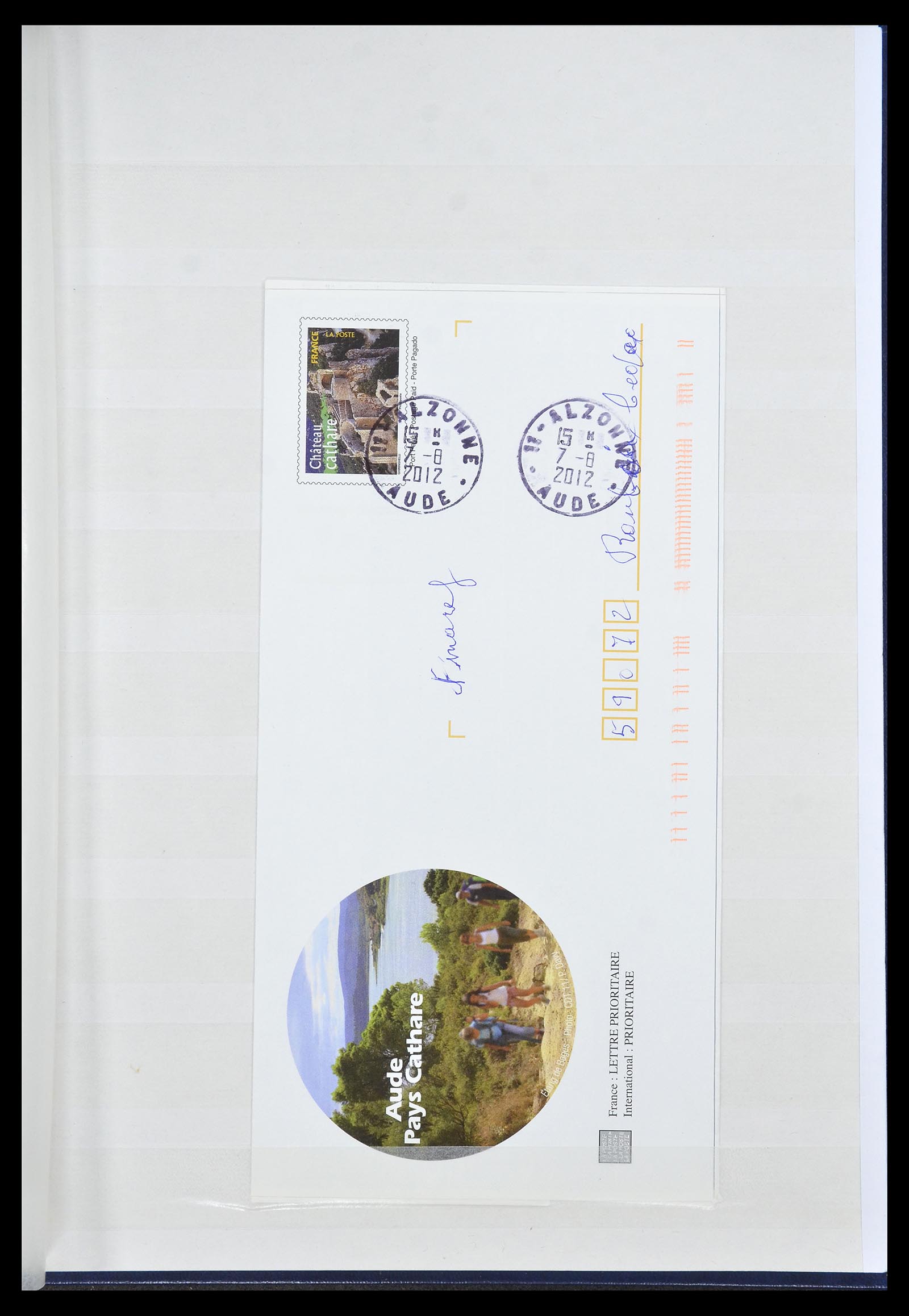 34705 071 - Postzegelverzameling 34705 Motief Fietsen 1897-2019!!