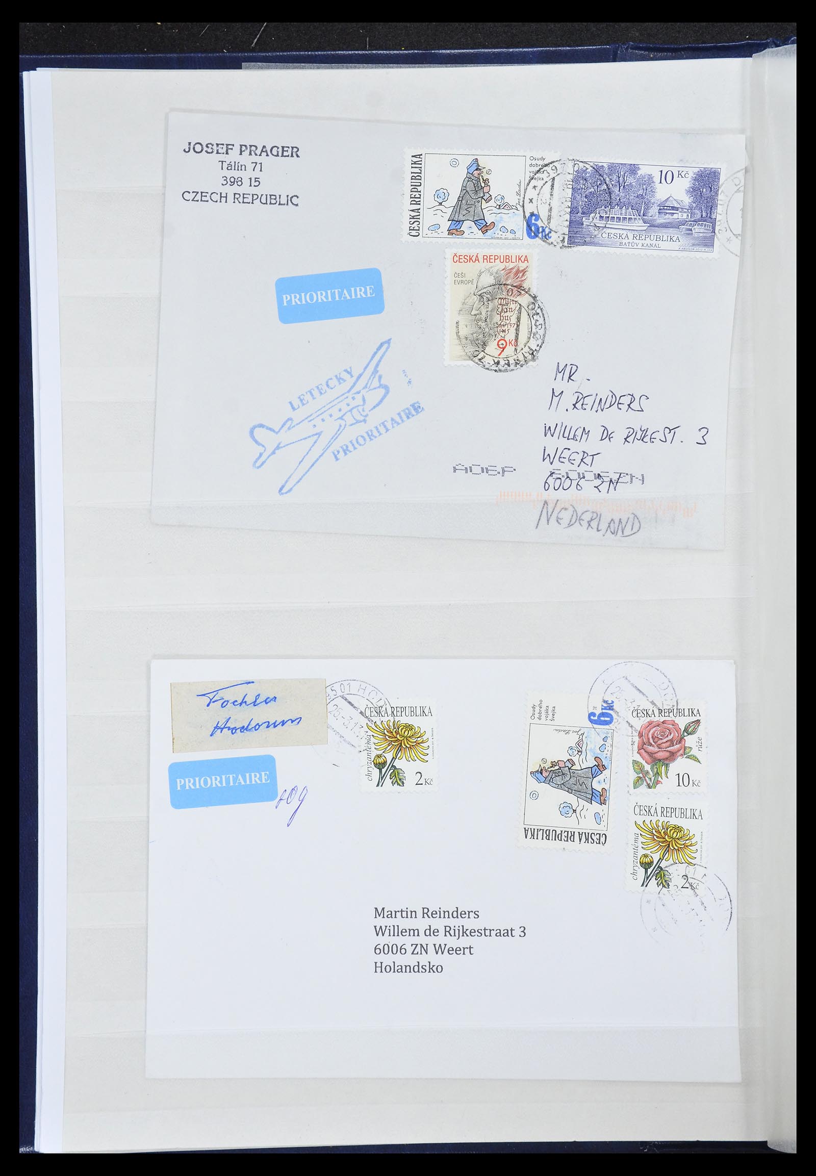 34705 072 - Postzegelverzameling 34705 Motief Fietsen 1897-2019!!