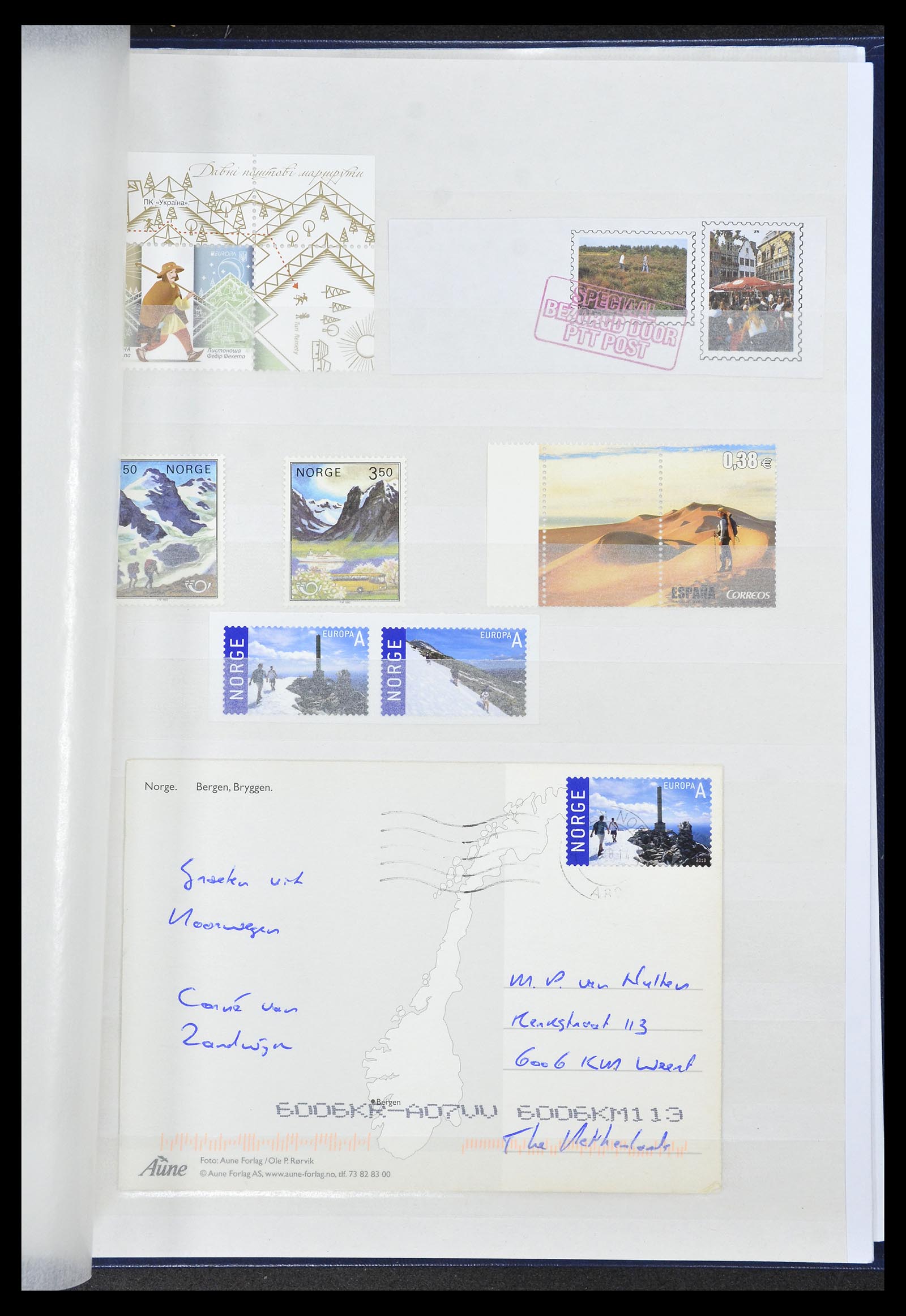 34705 074 - Postzegelverzameling 34705 Motief Fietsen 1897-2019!!