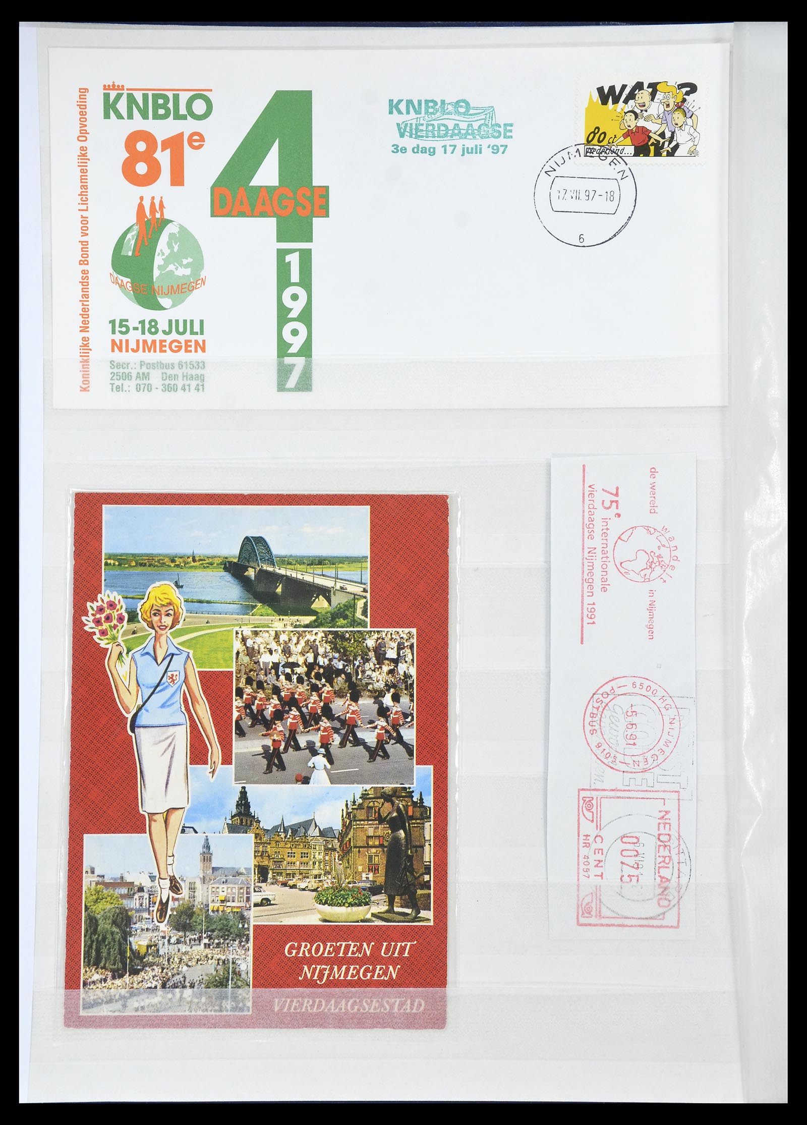 34705 077 - Postzegelverzameling 34705 Motief Fietsen 1897-2019!!
