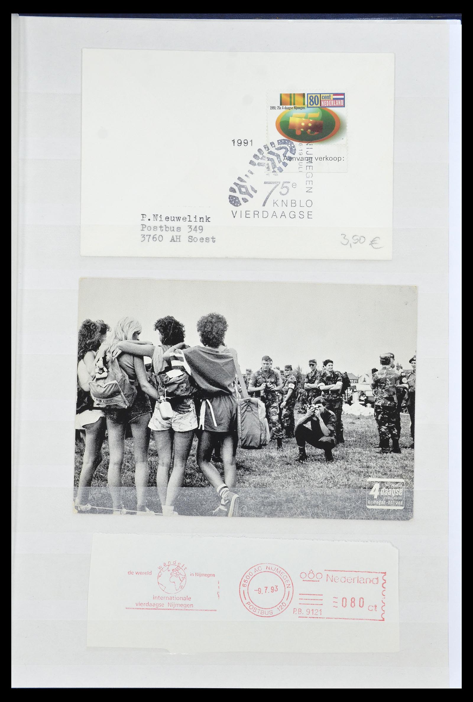 34705 079 - Postzegelverzameling 34705 Motief Fietsen 1897-2019!!