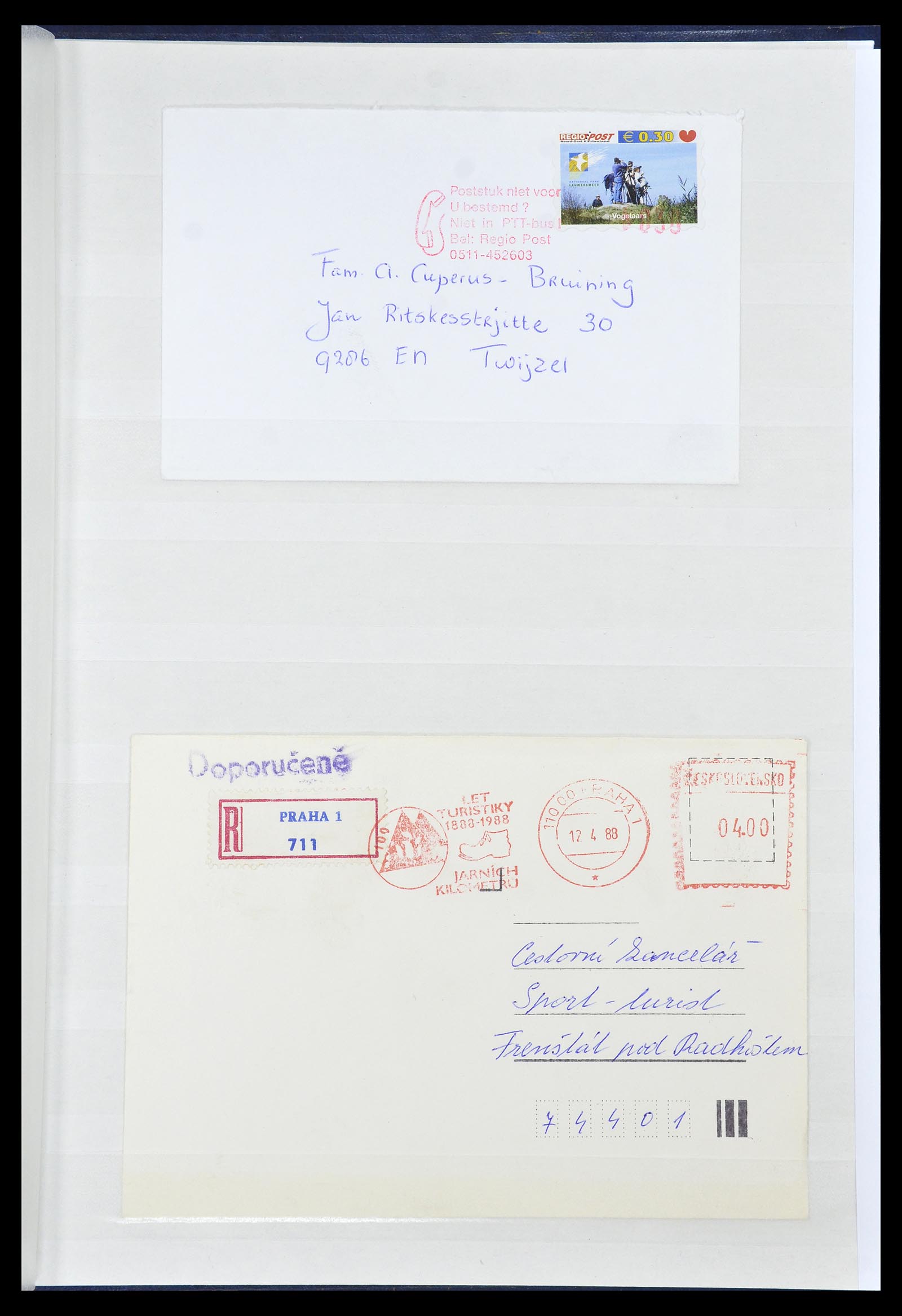 34705 087 - Postzegelverzameling 34705 Motief Fietsen 1897-2019!!