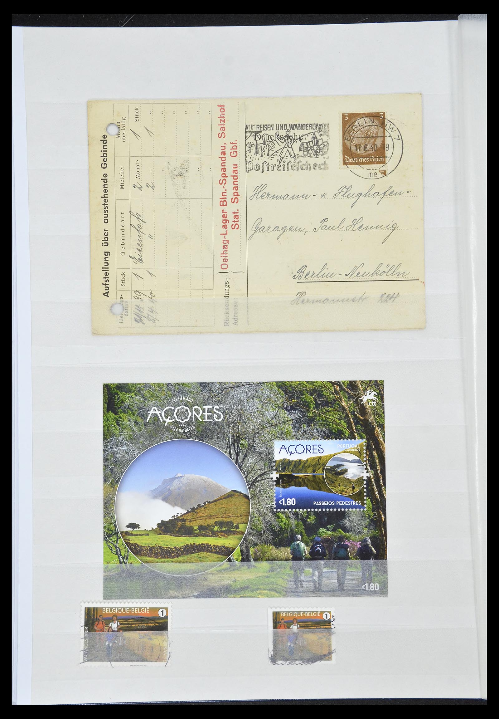 34705 089 - Postzegelverzameling 34705 Motief Fietsen 1897-2019!!