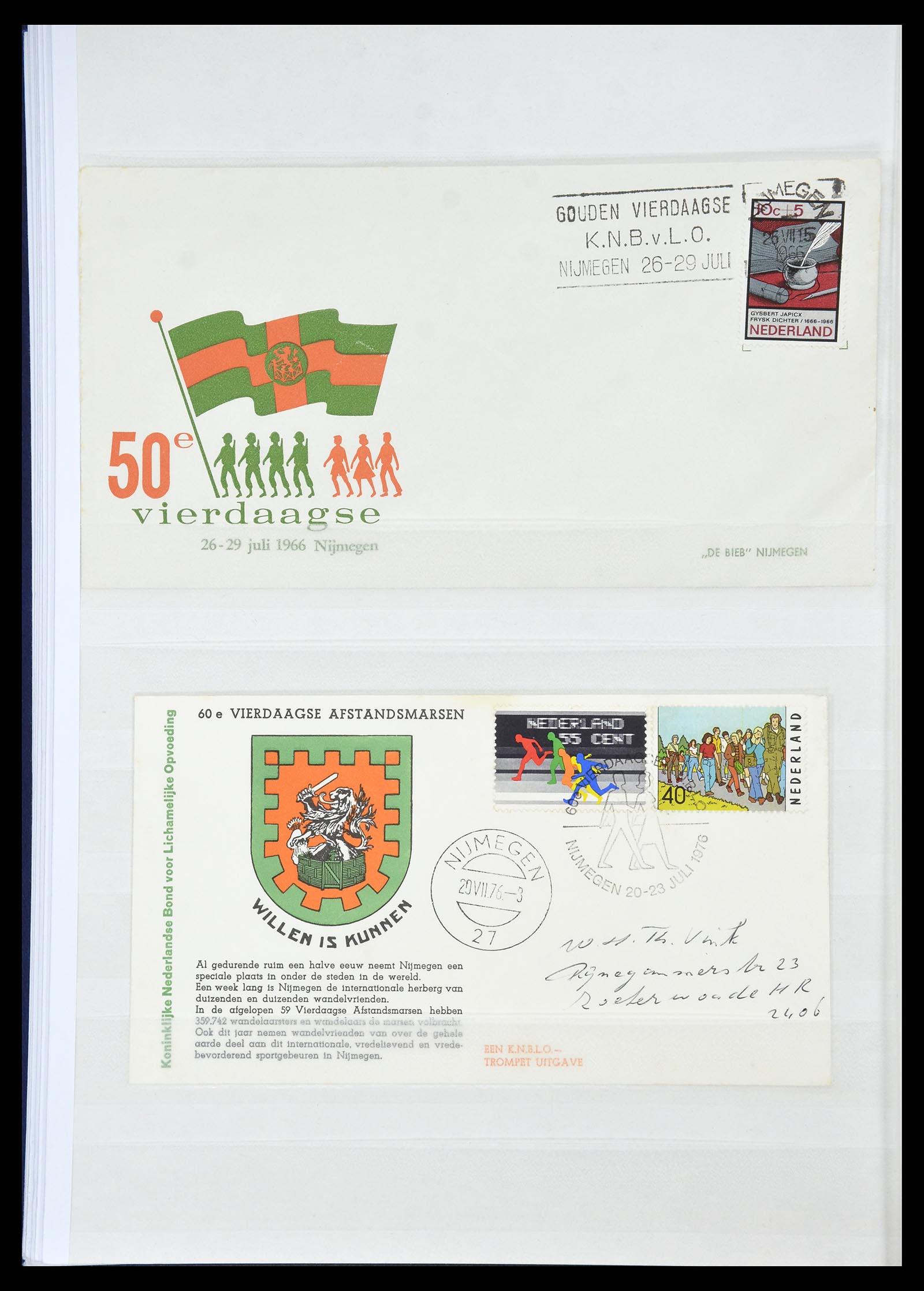 34705 096 - Postzegelverzameling 34705 Motief Fietsen 1897-2019!!