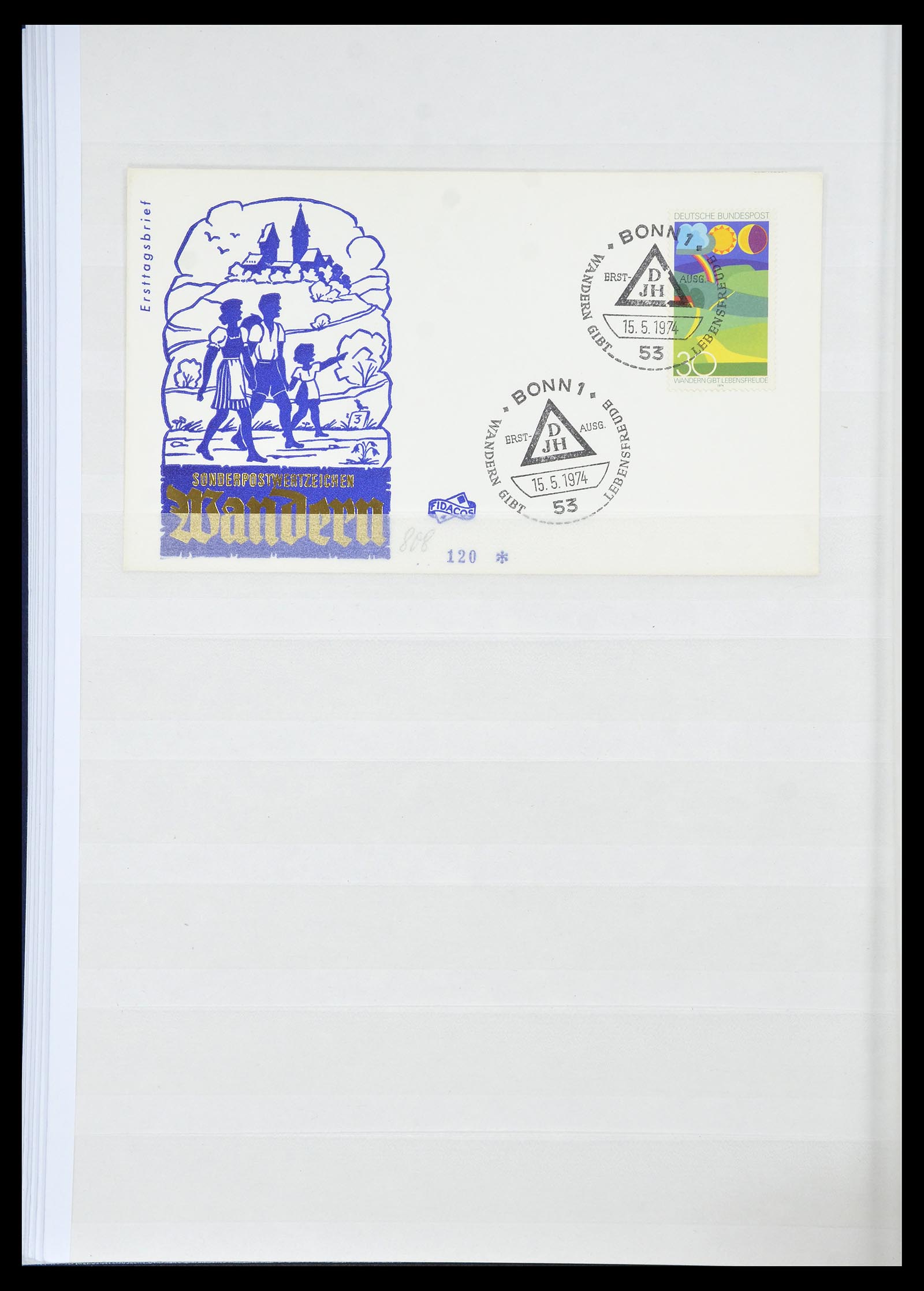 34705 097 - Postzegelverzameling 34705 Motief Fietsen 1897-2019!!