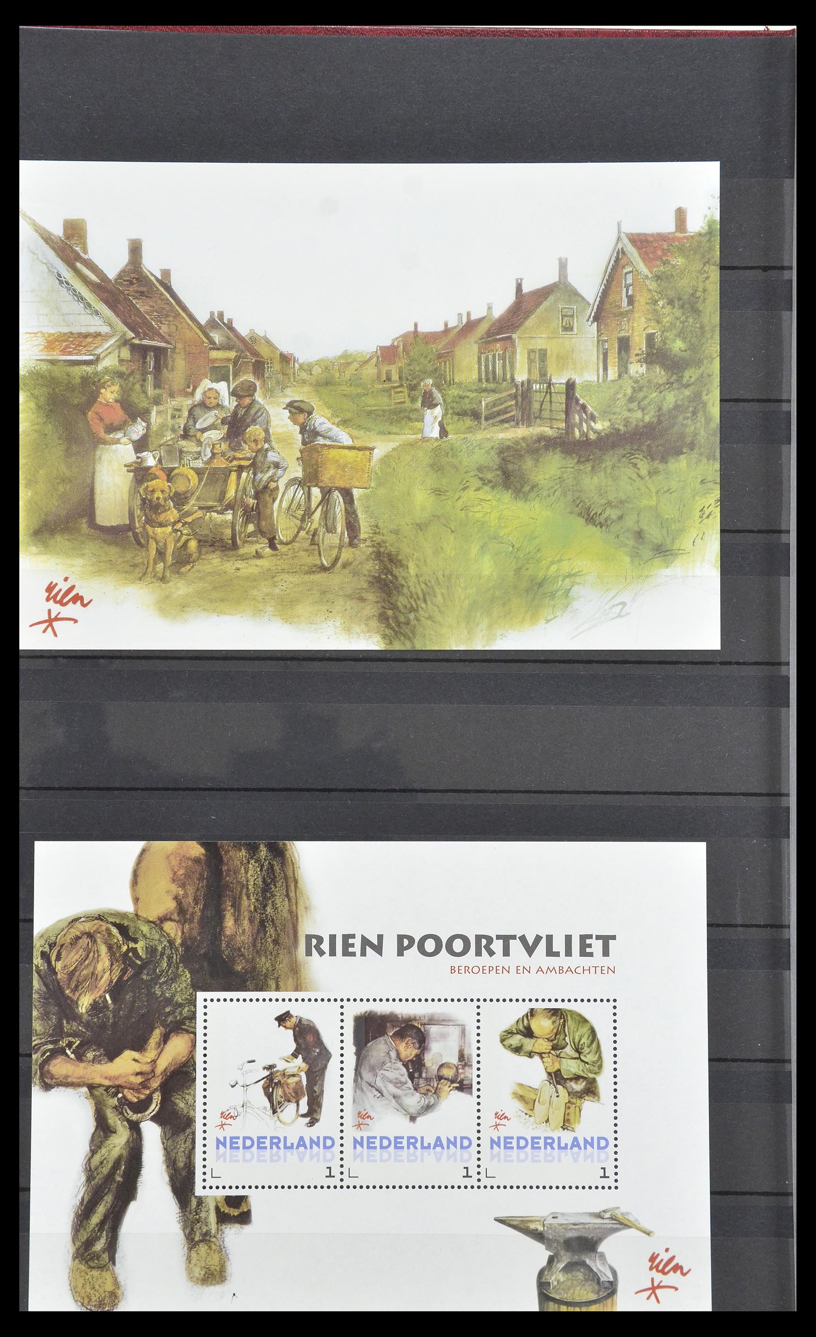34705 902 - Postzegelverzameling 34705 Motief Fietsen 1897-2019!!