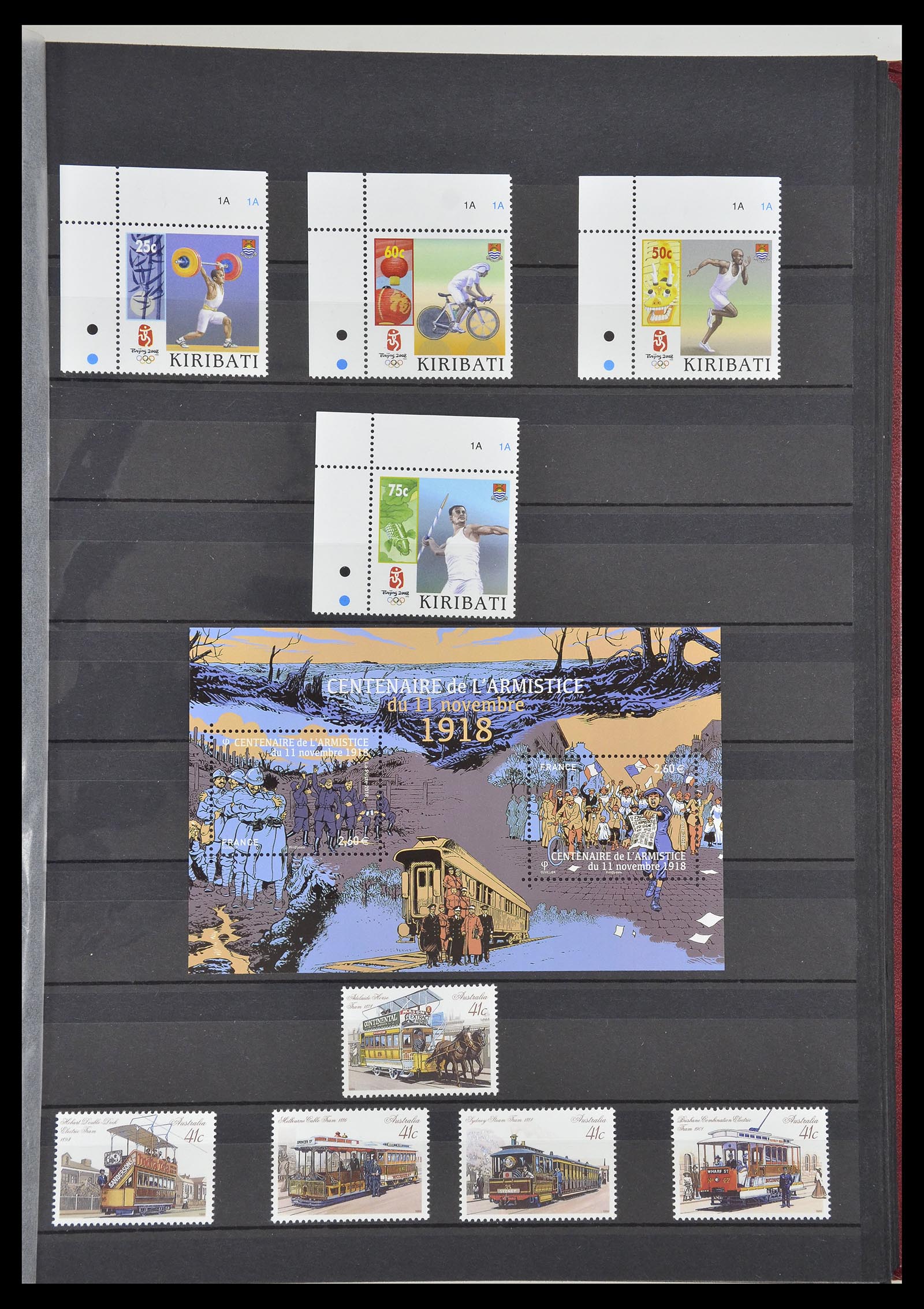 34705 926 - Postzegelverzameling 34705 Motief Fietsen 1897-2019!!
