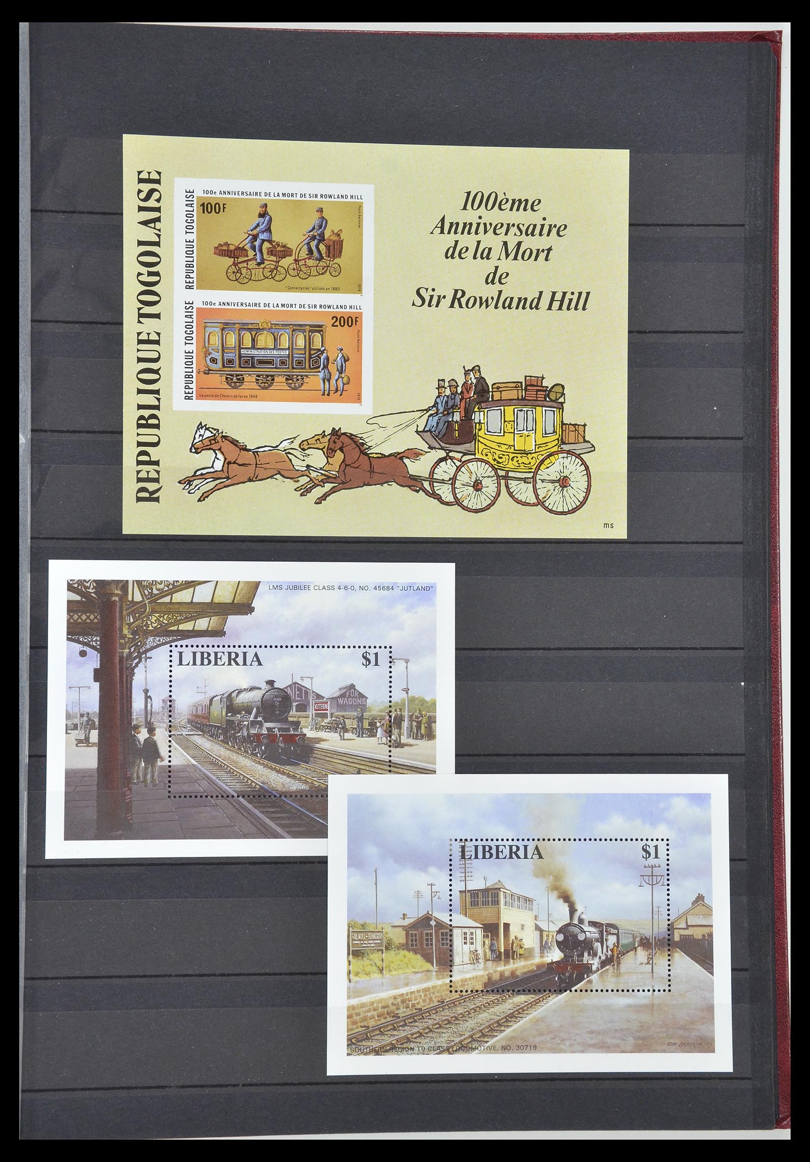 34705 939 - Postzegelverzameling 34705 Motief Fietsen 1897-2019!!