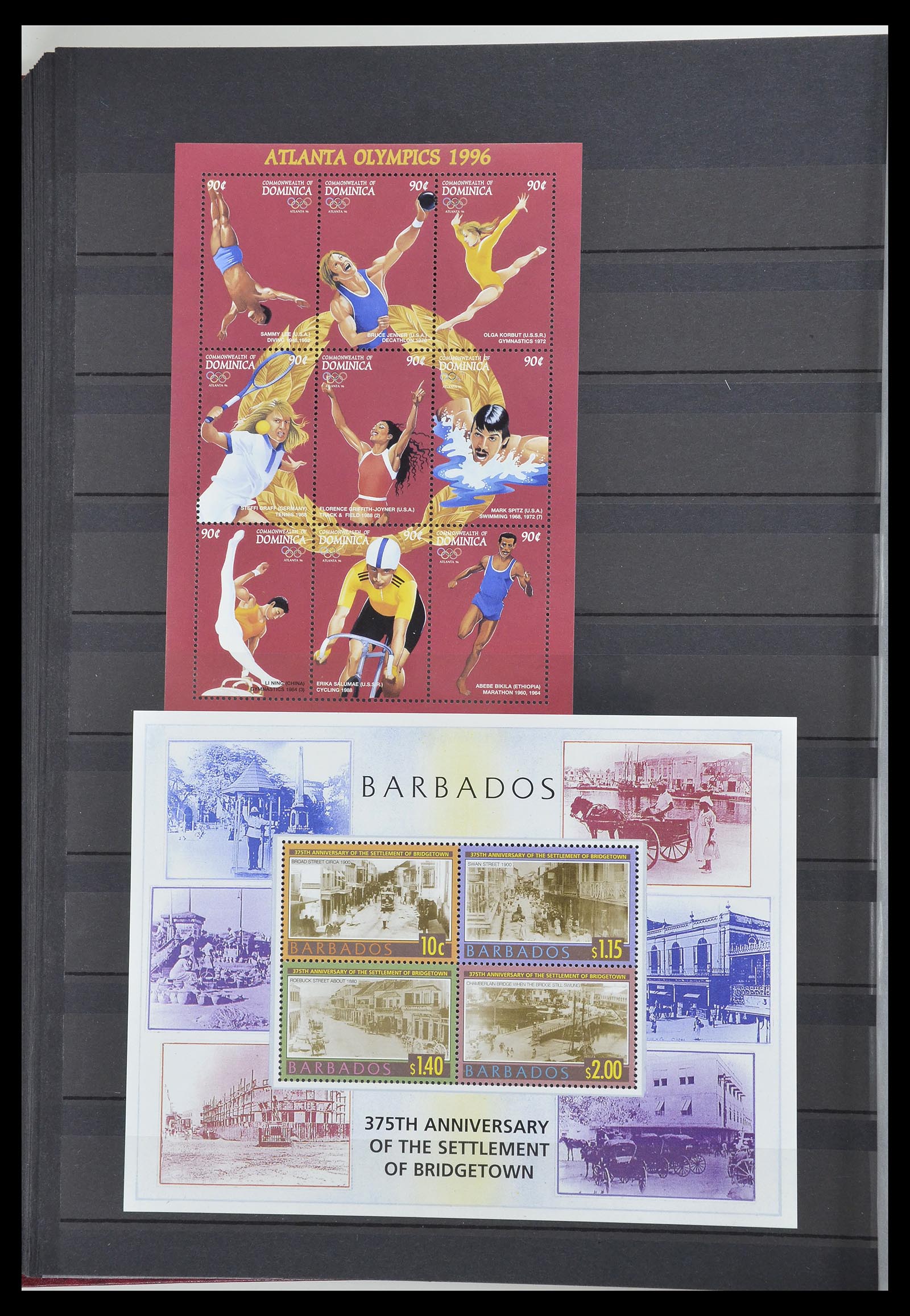 34705 940 - Postzegelverzameling 34705 Motief Fietsen 1897-2019!!