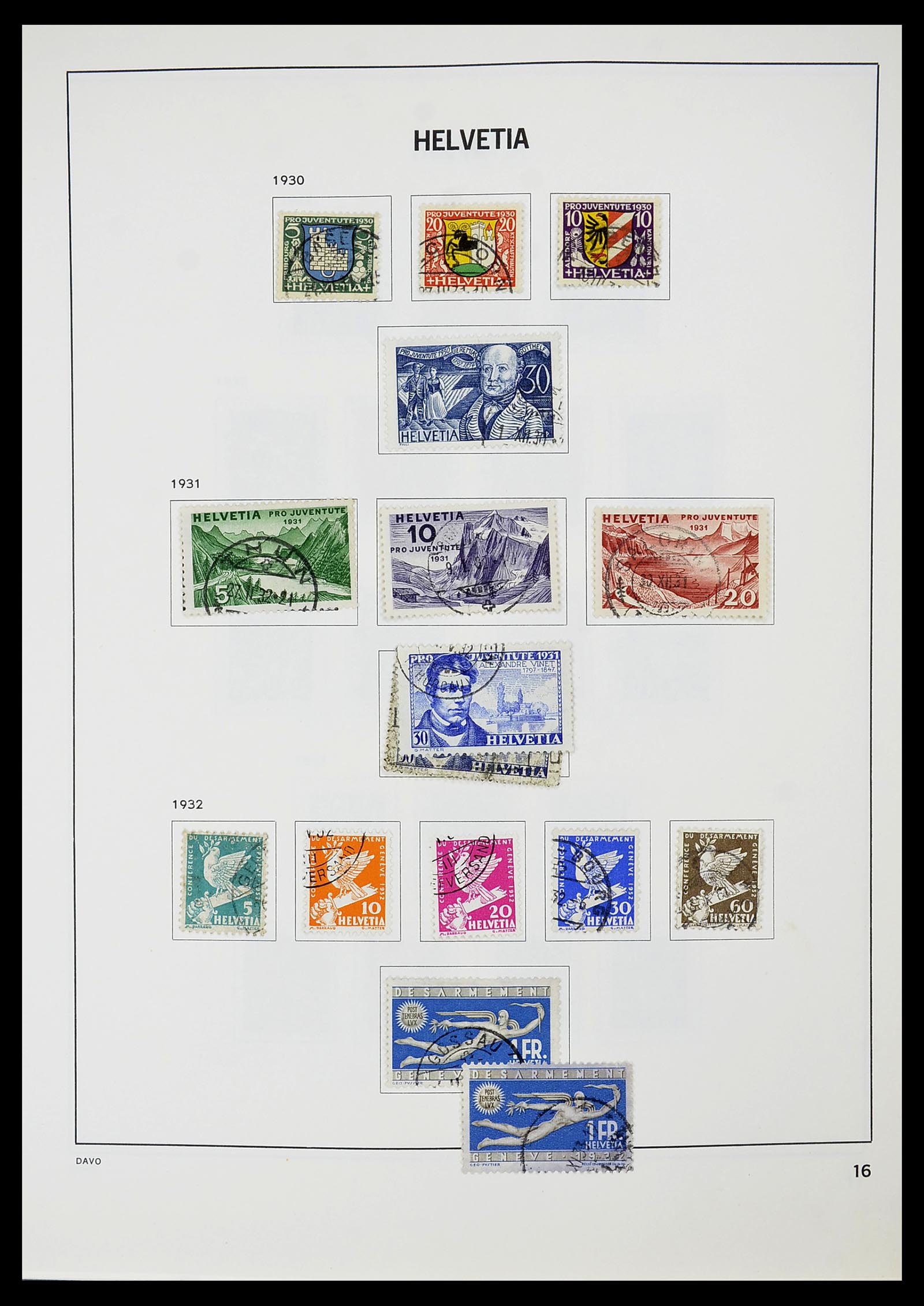 34706 017 - Postzegelverzameling 34706 Zwitserland 1850-1991.