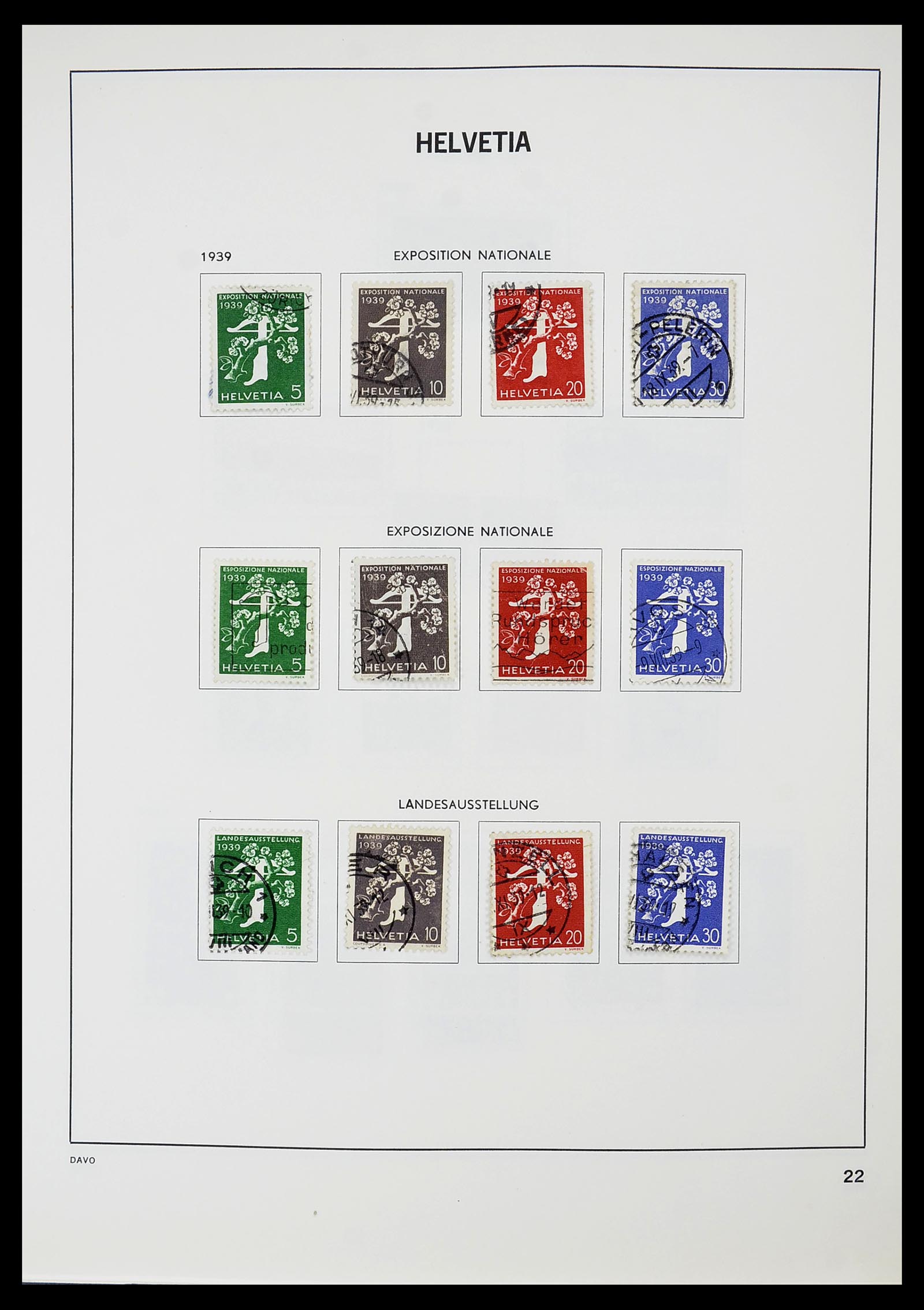 34706 023 - Postzegelverzameling 34706 Zwitserland 1850-1991.