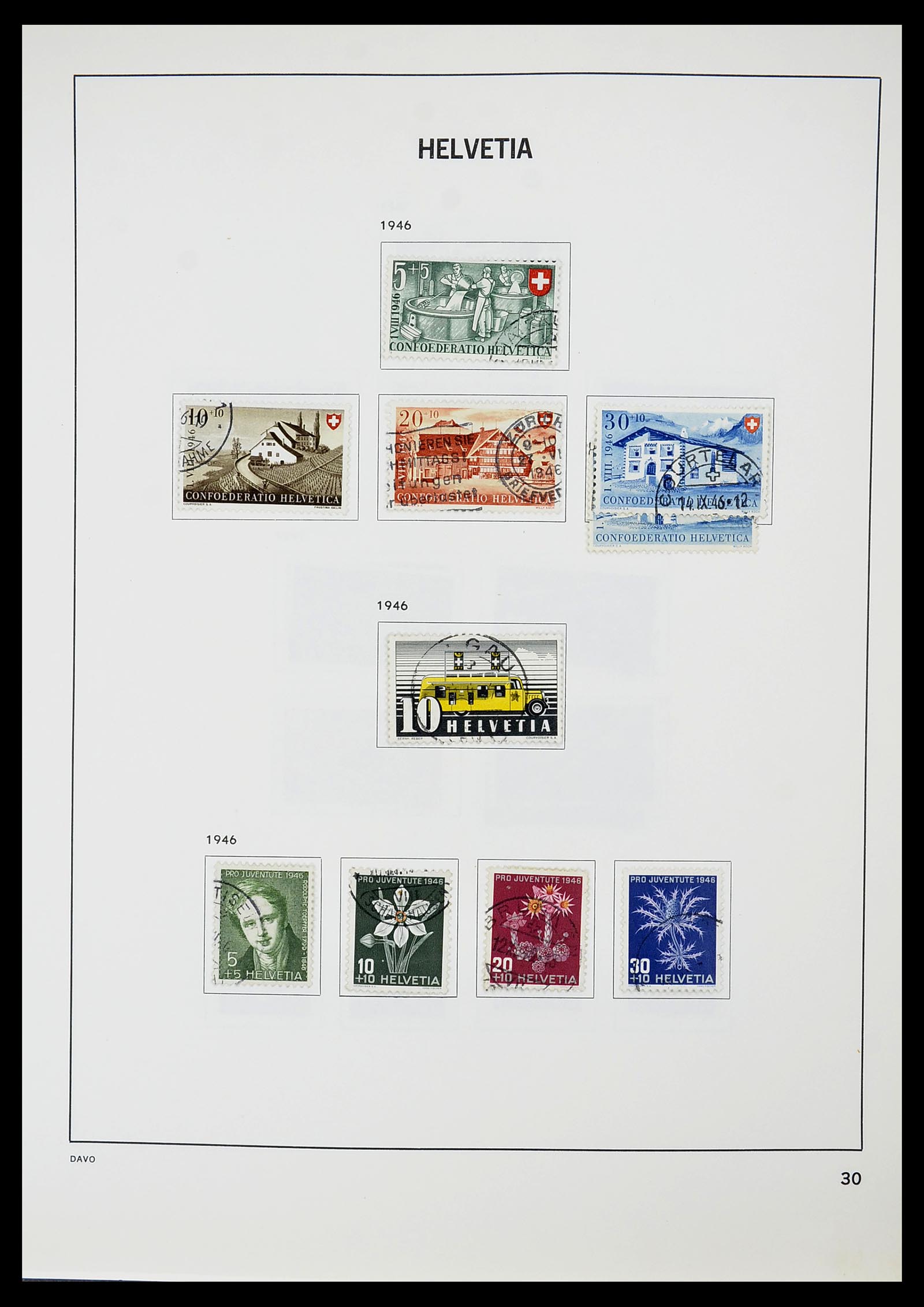 34706 031 - Stamp Collection 34706 Switzerland 1850-1991.