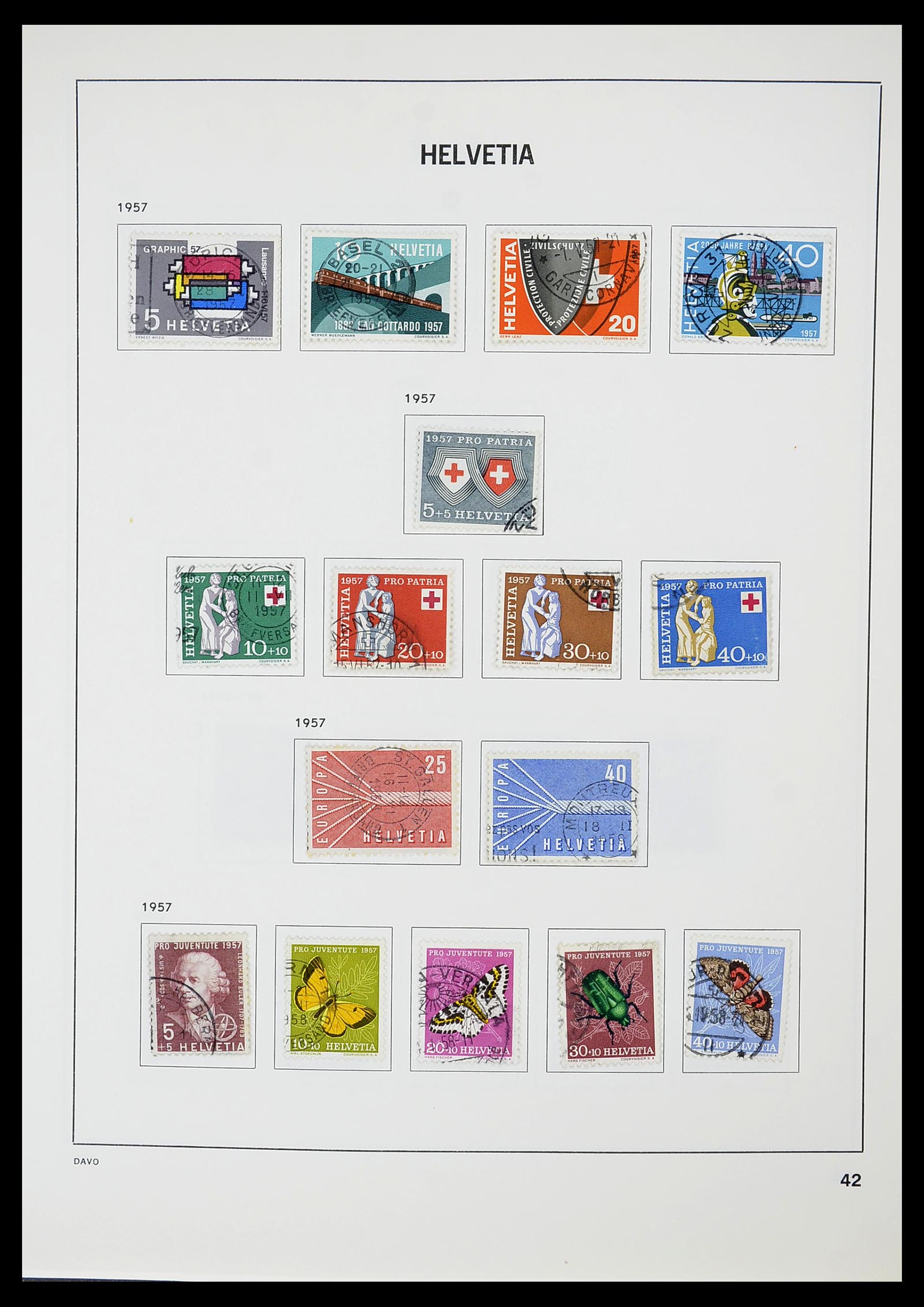 34706 043 - Stamp Collection 34706 Switzerland 1850-1991.