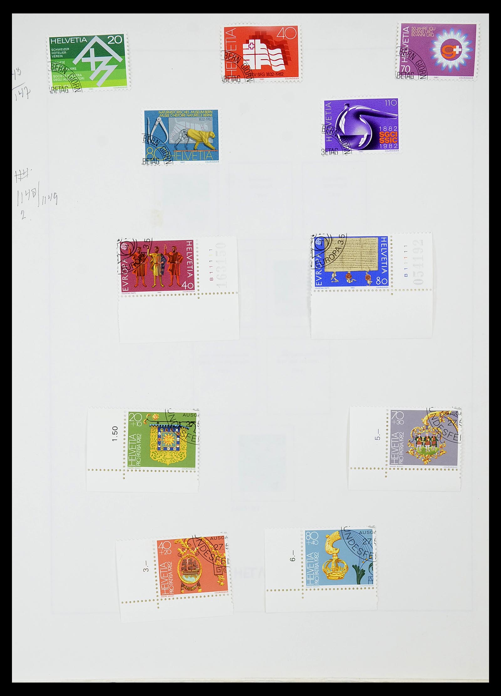 34706 085 - Stamp Collection 34706 Switzerland 1850-1991.