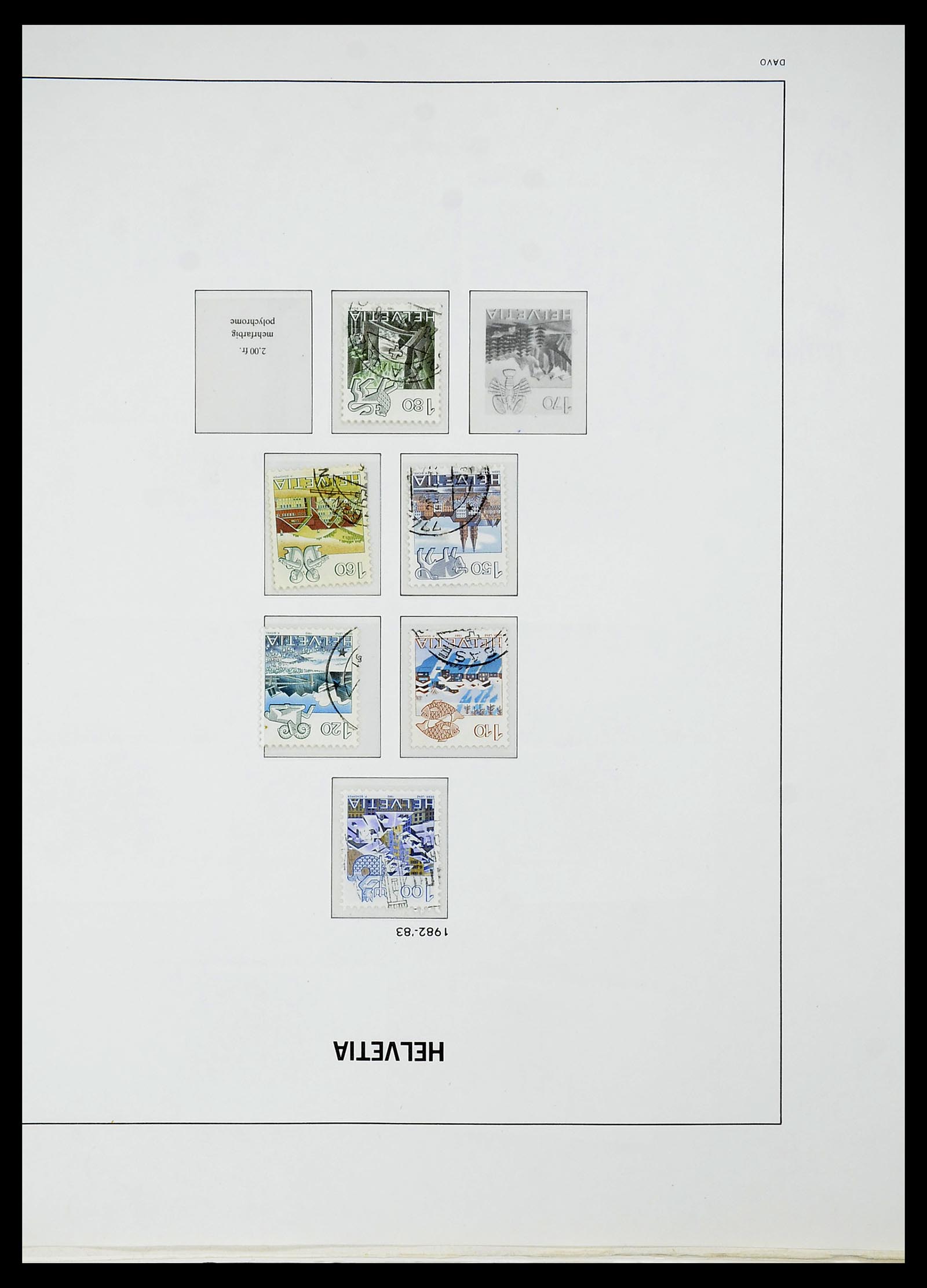 34706 086 - Stamp Collection 34706 Switzerland 1850-1991.
