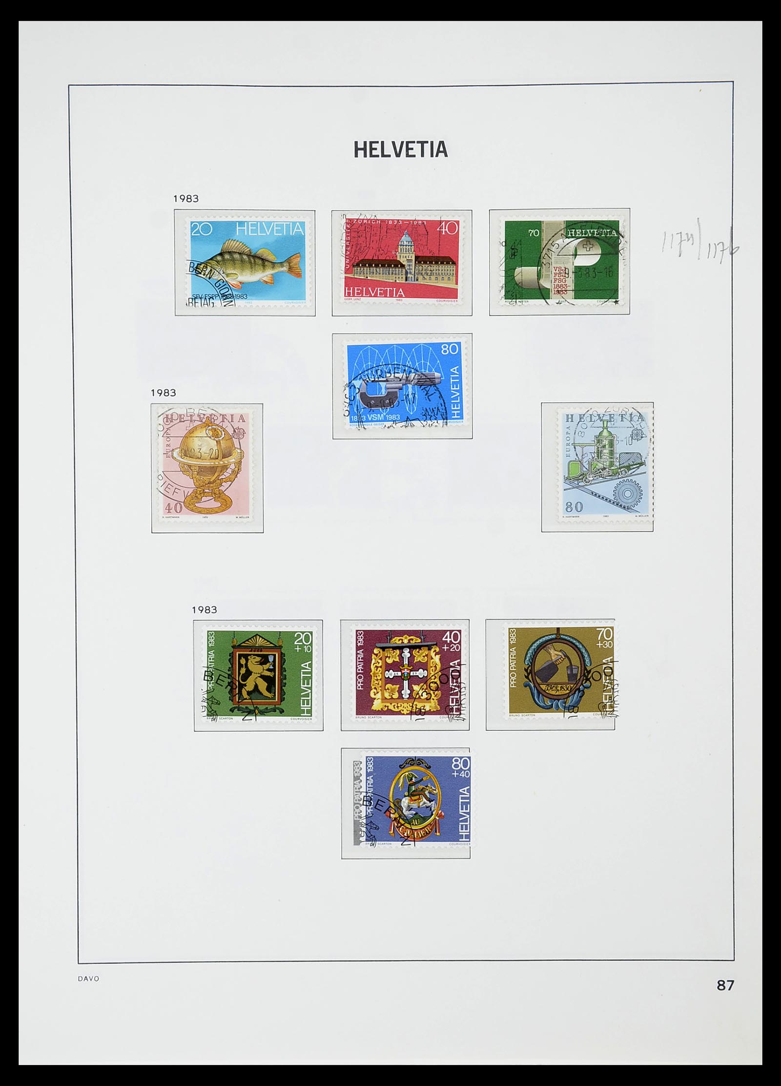 34706 089 - Stamp Collection 34706 Switzerland 1850-1991.