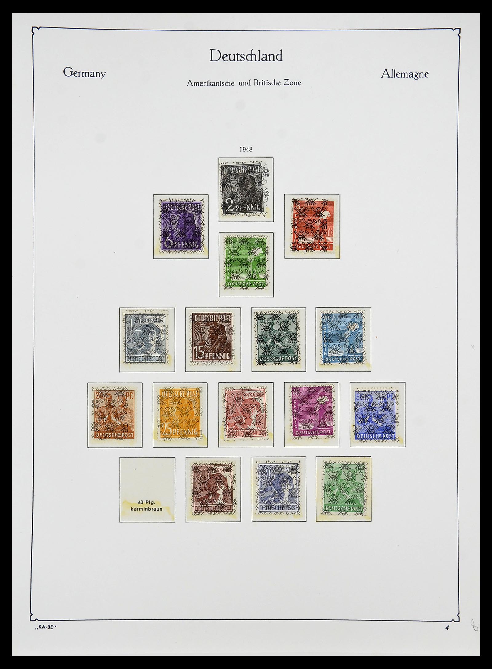 34707 003 - Postzegelverzameling 34707 Bundespost 1945-1975.
