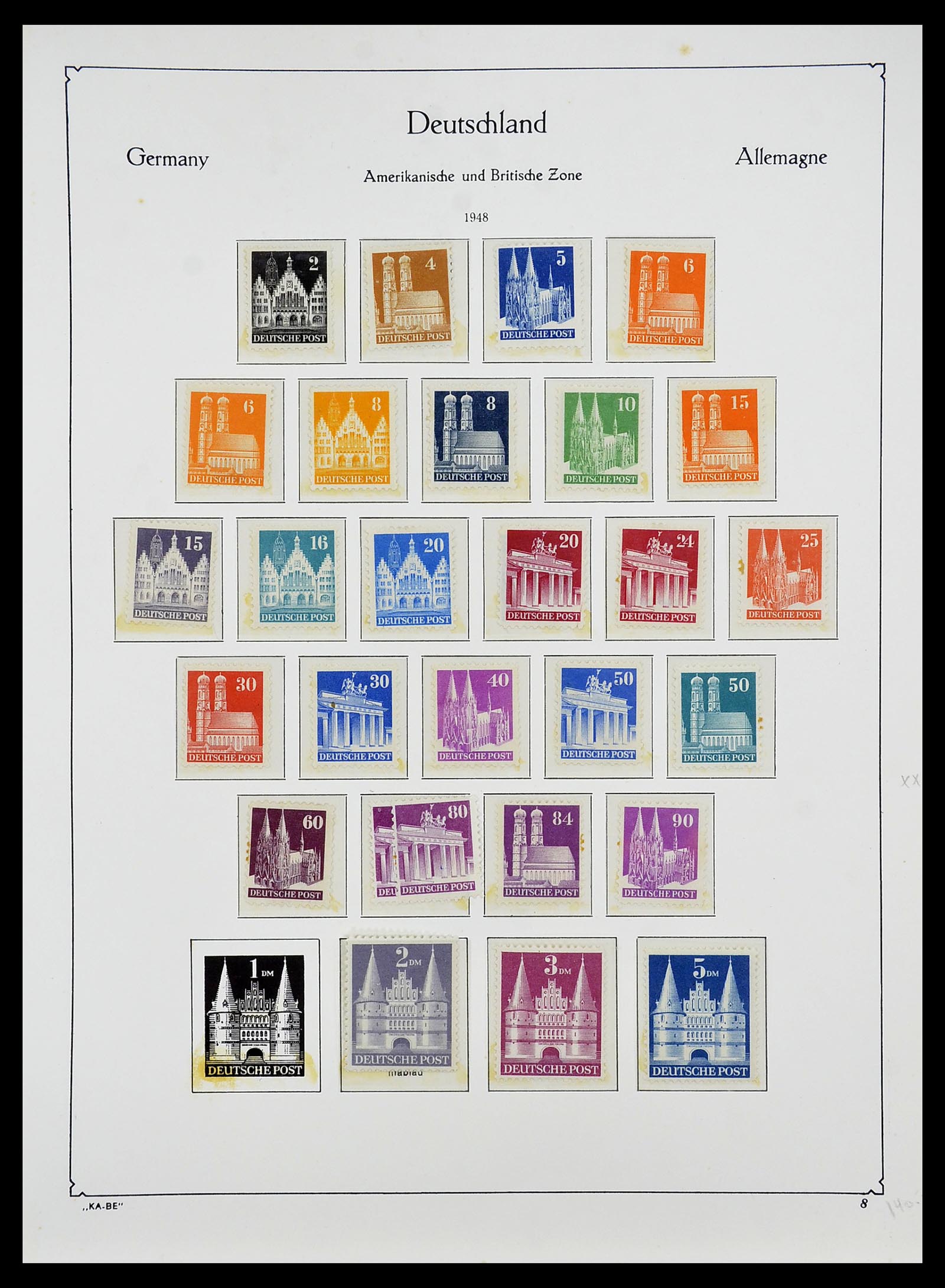 34707 005 - Postzegelverzameling 34707 Bundespost 1945-1975.