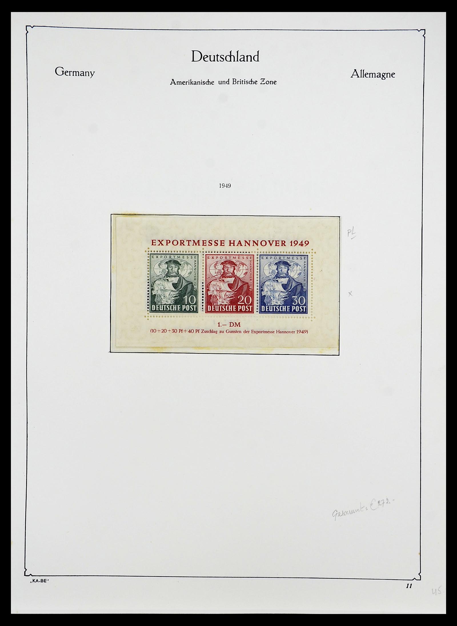 34707 007 - Postzegelverzameling 34707 Bundespost 1945-1975.
