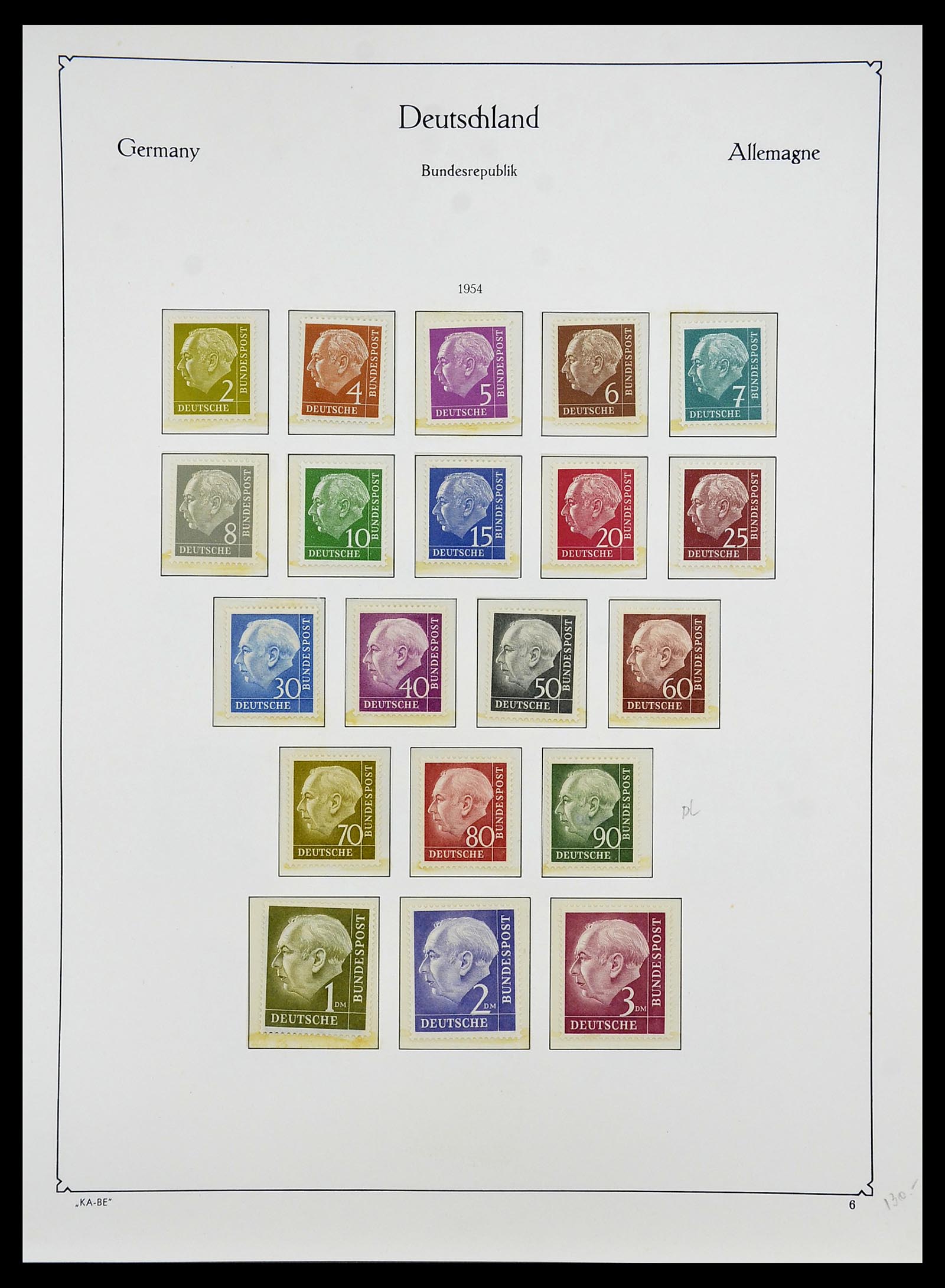 34707 013 - Postzegelverzameling 34707 Bundespost 1945-1975.