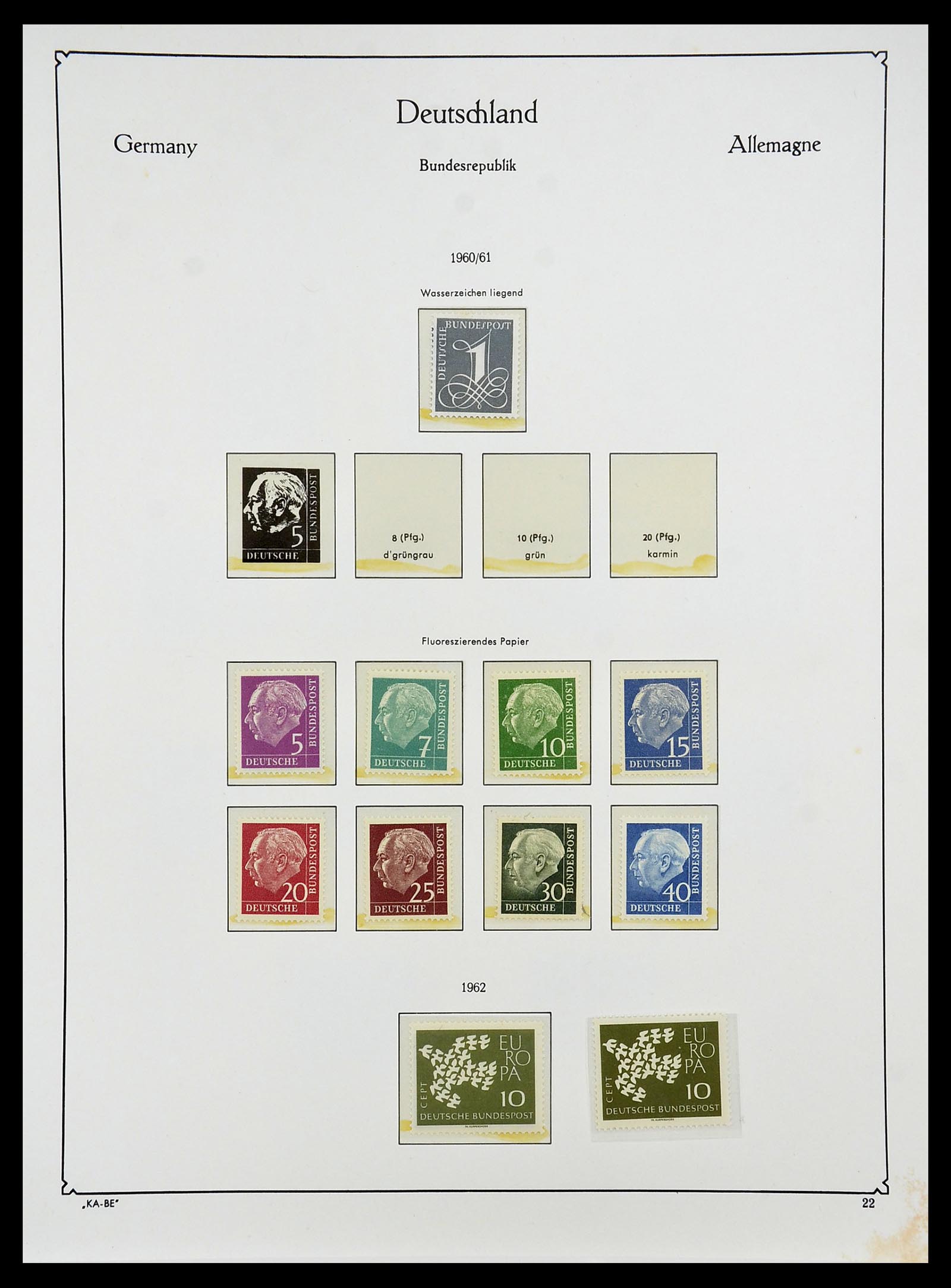 34707 031 - Postzegelverzameling 34707 Bundespost 1945-1975.