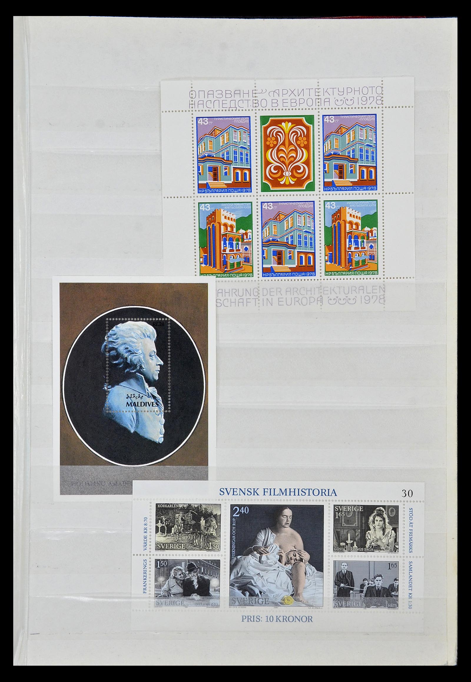 34709 001 - Postzegelverzameling 34709 Wereld blokken 1938-2017!