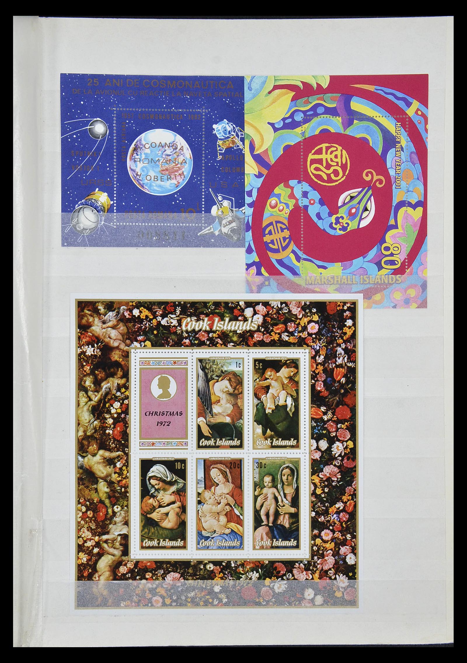 34709 003 - Postzegelverzameling 34709 Wereld blokken 1938-2017!